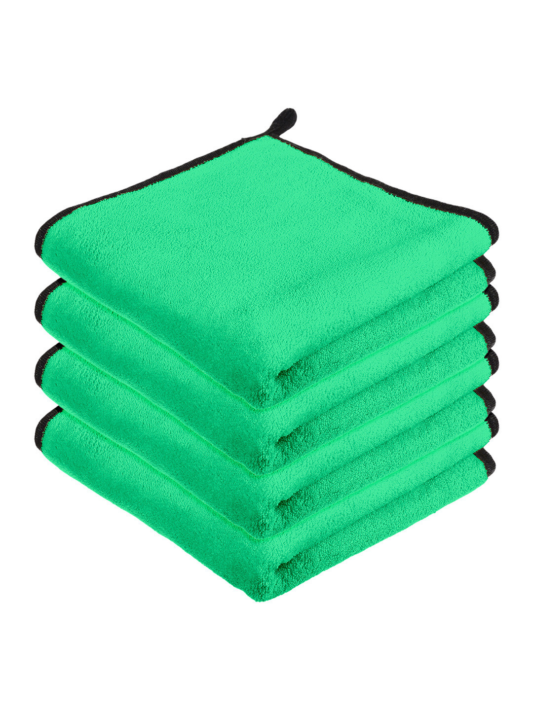 Kuber Industries Green 4 Pcs Easy Dry Kitchen Towels