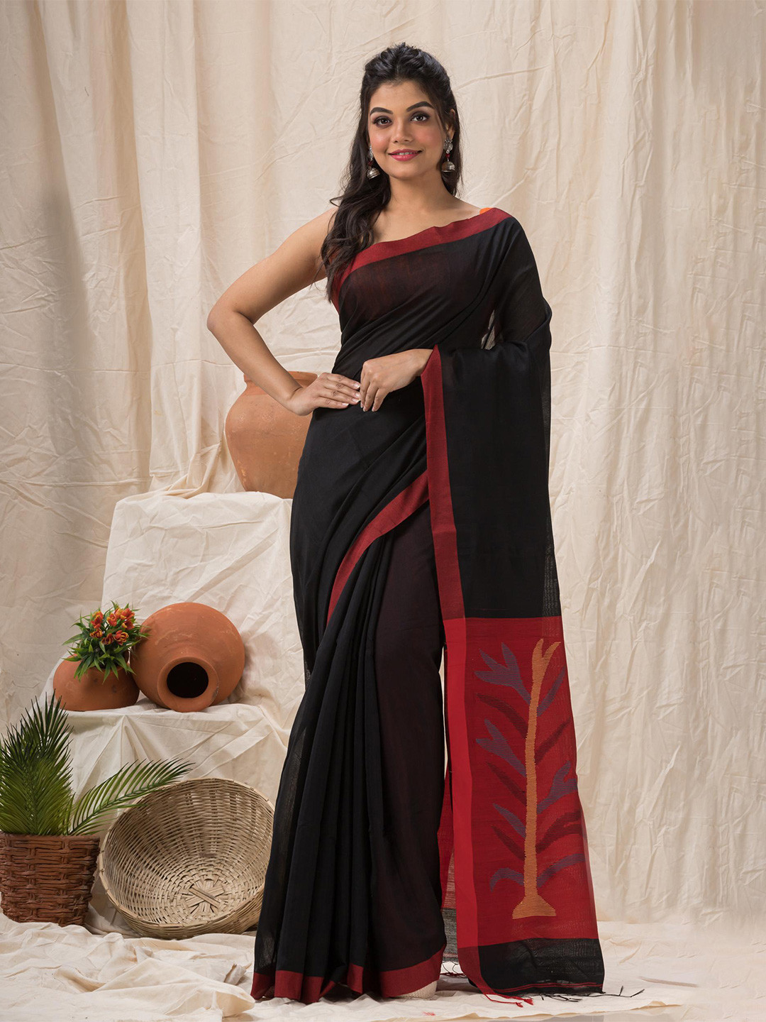 Angoshobha Jamdani Saree