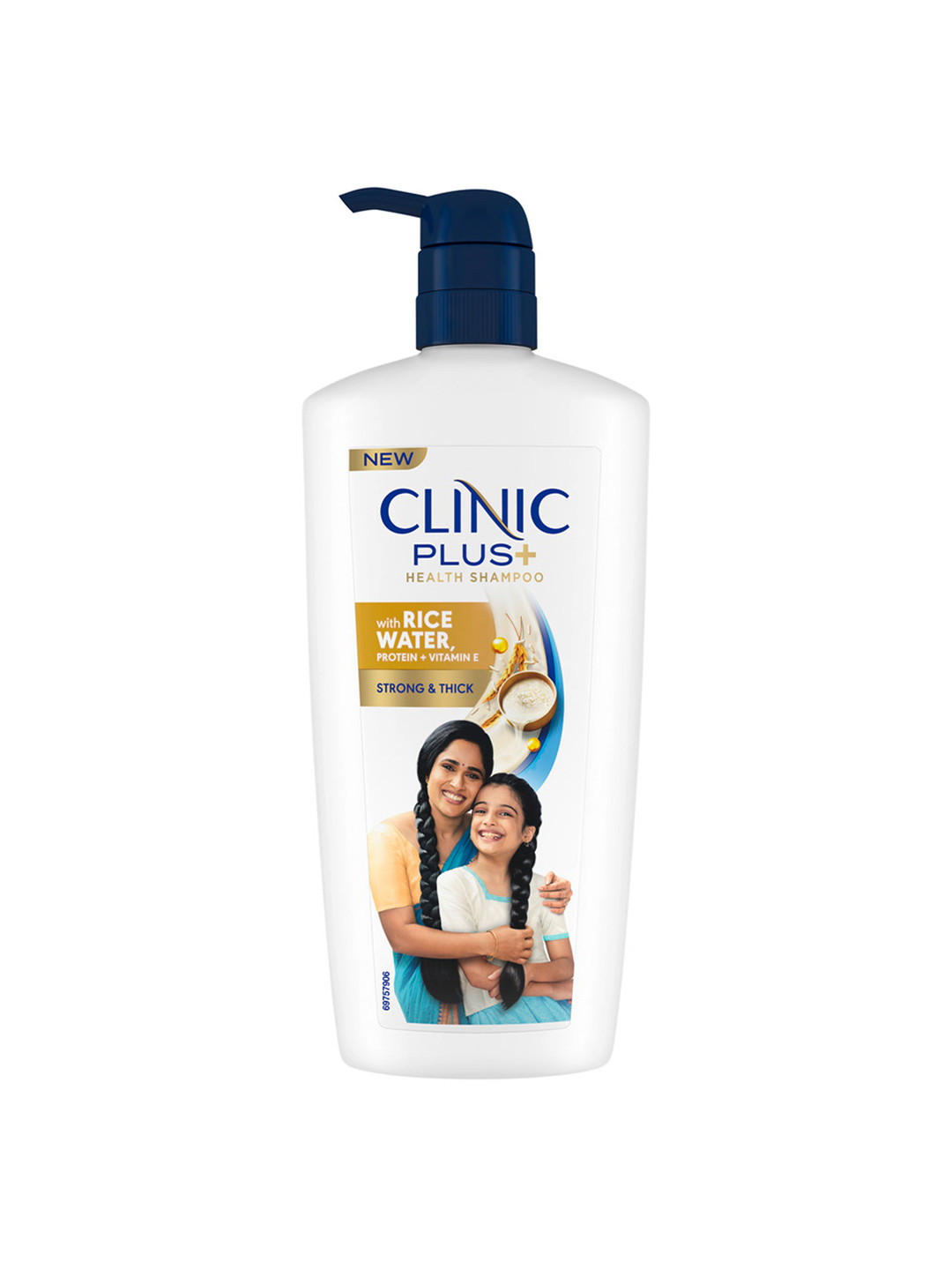 Clinic Plus Strong & Thick Shampoo with Rice Water Protein & Vitamin E - 650ml