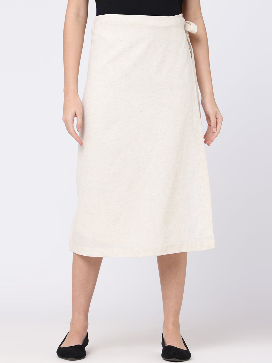 Saltpetre Wrap Midi Skirt