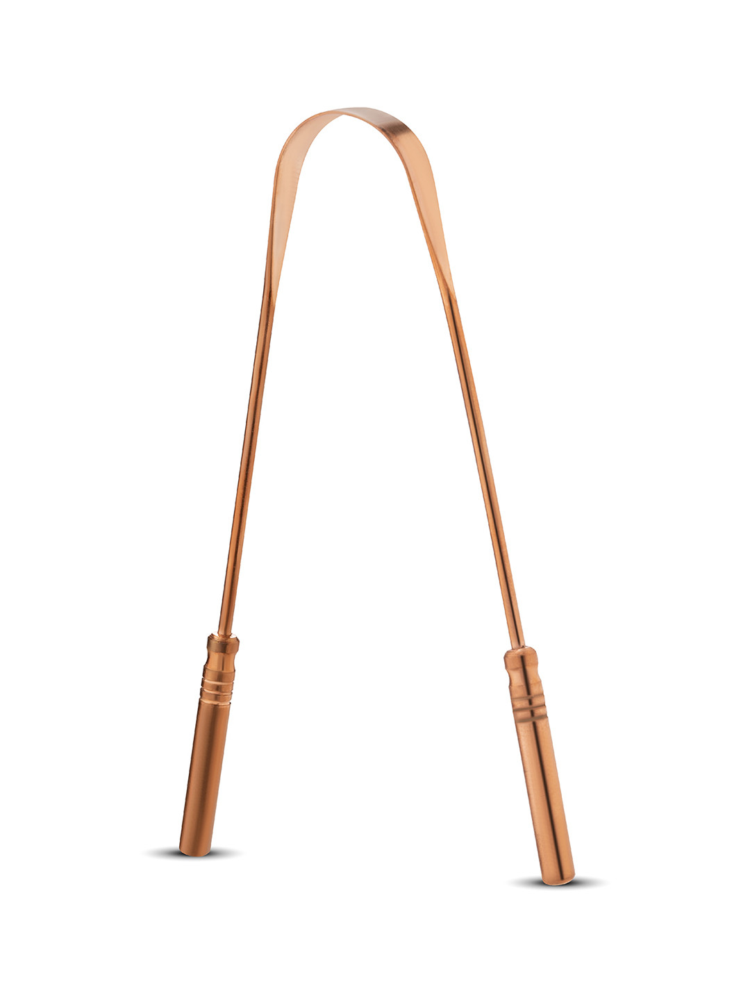 VEGA TCC-02 EasyGlide Tongue Cleaner Scraper with Flexible Handle - Copper