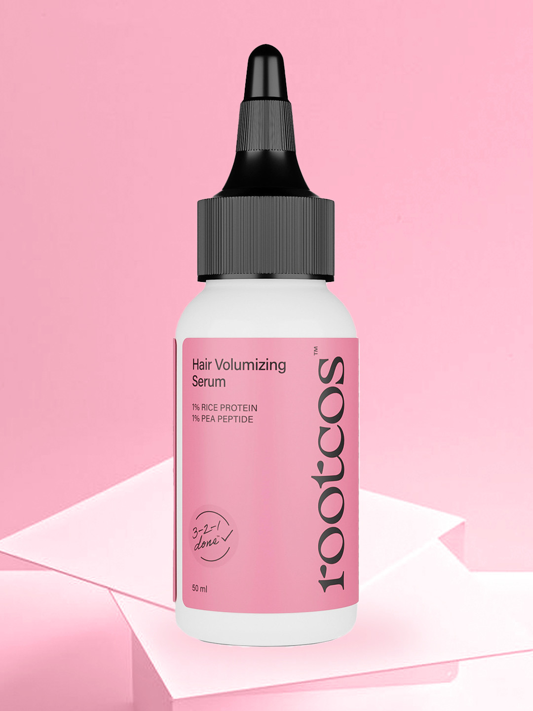 Rootcos Pea Peptide Hair Volumizing Serum with Rice Protein - 50 ml