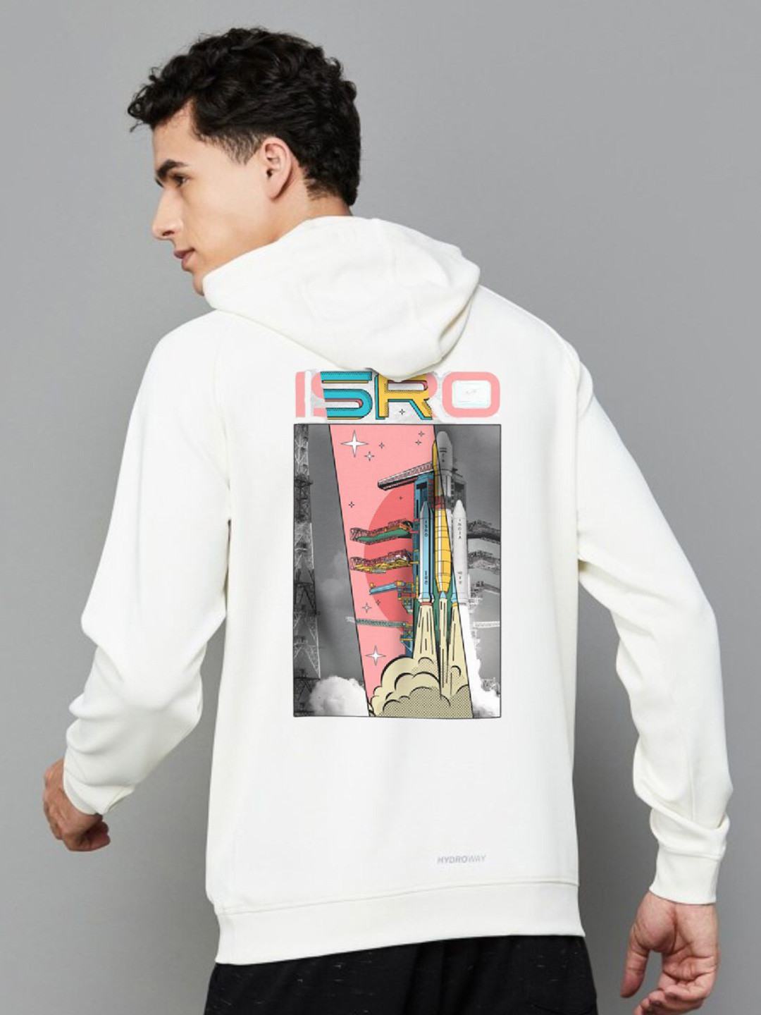 Ascend 47 Men White Printed T-shirt