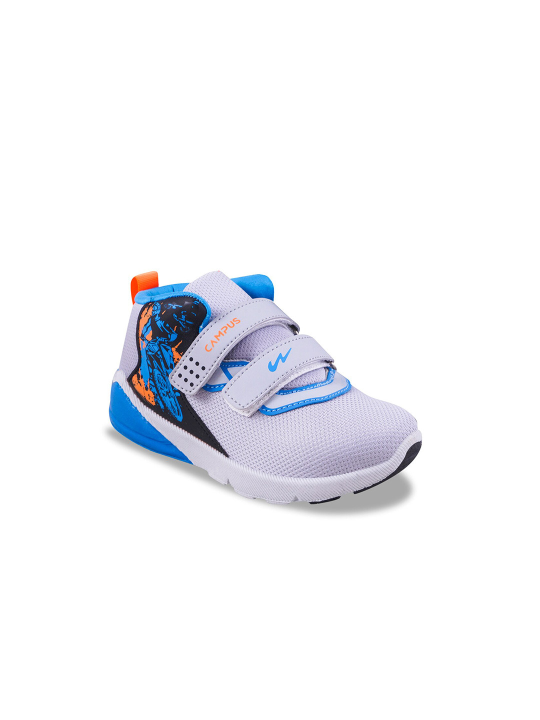 Campus Kids Velcro Detail Mesh Running Shoes