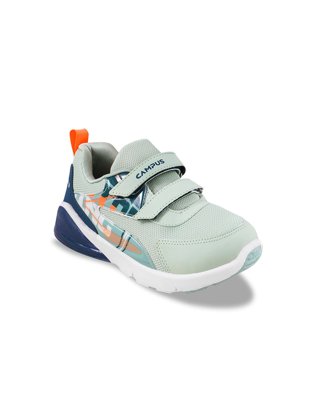 Campus Kids Velcro Detail Mesh Running Shoes