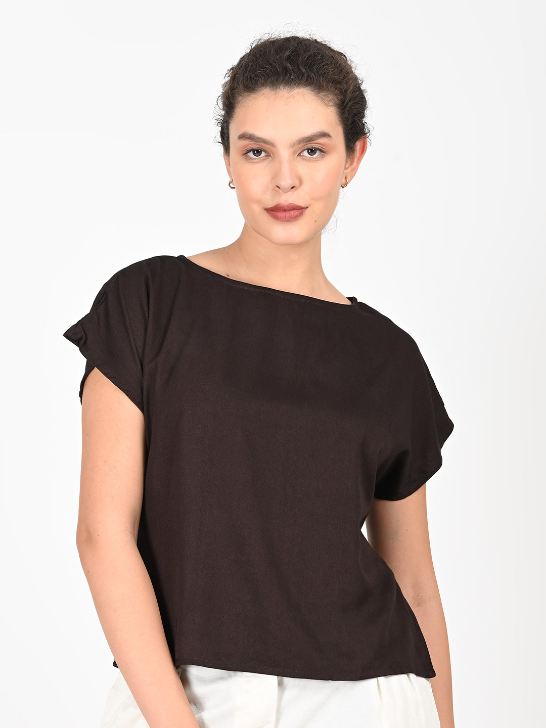 Saltpetre Coffee Brown Top