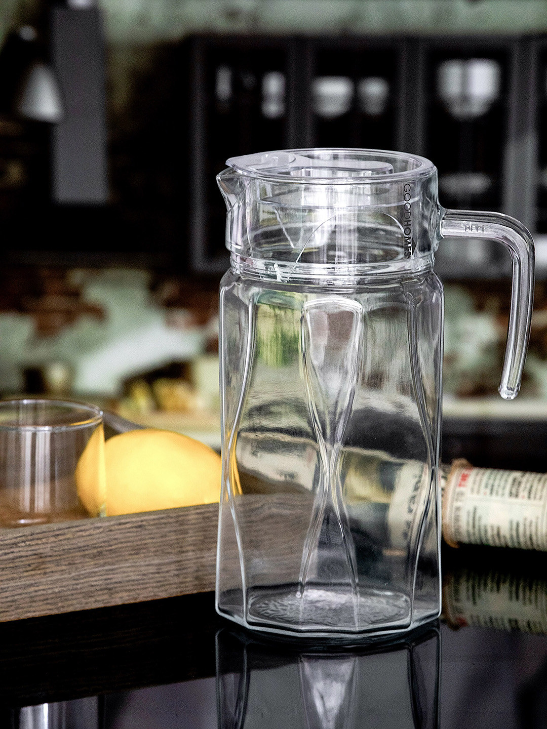 GOODHOMES Transparent Bar and Drinkware