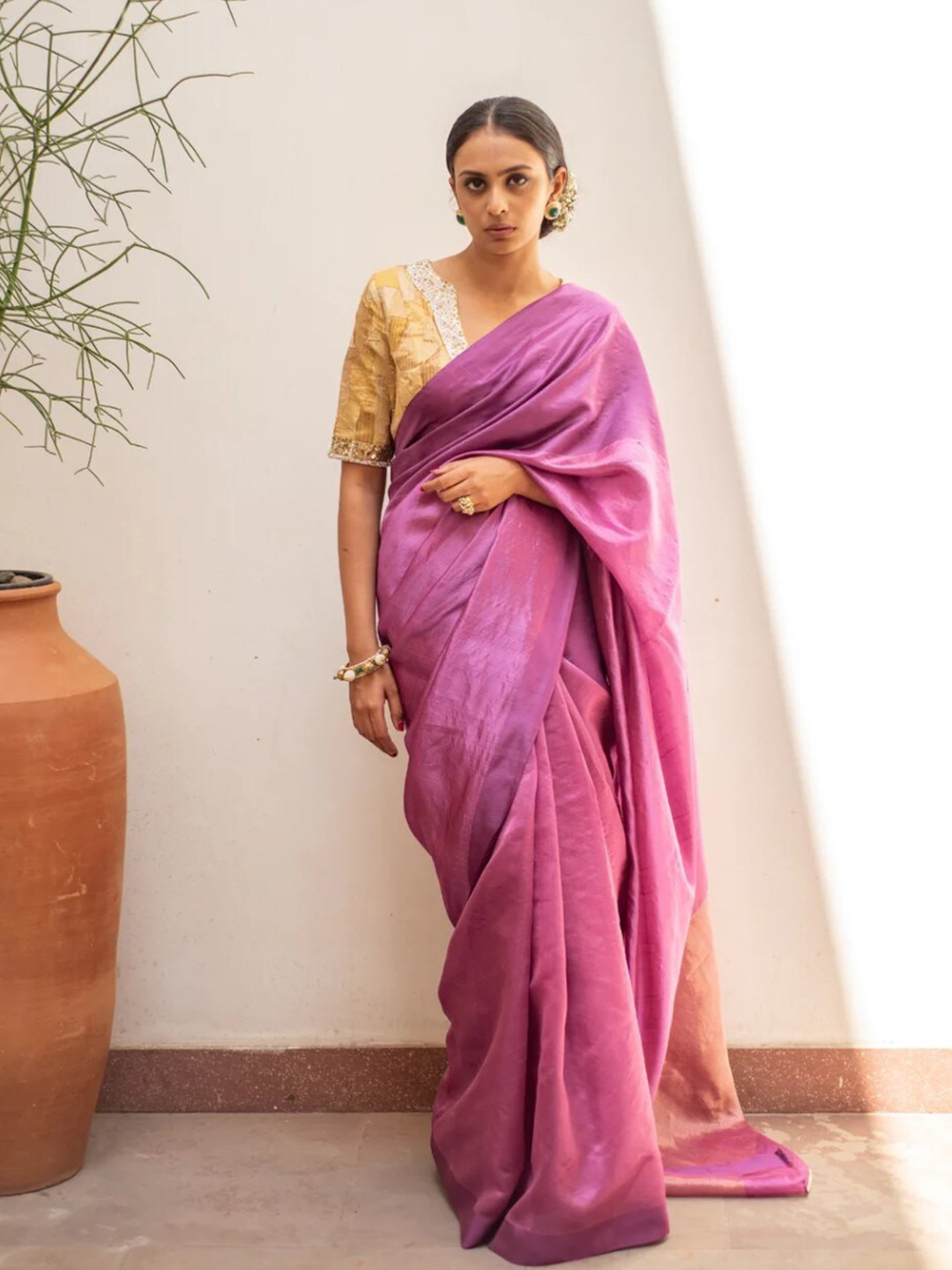 PriyankaRaajiv Chanderi Saree