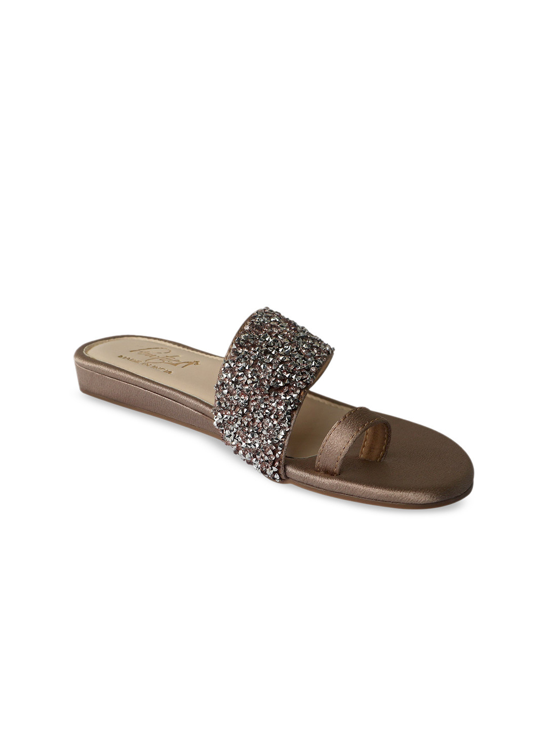 Bowtoes Embellished One Toe Flats