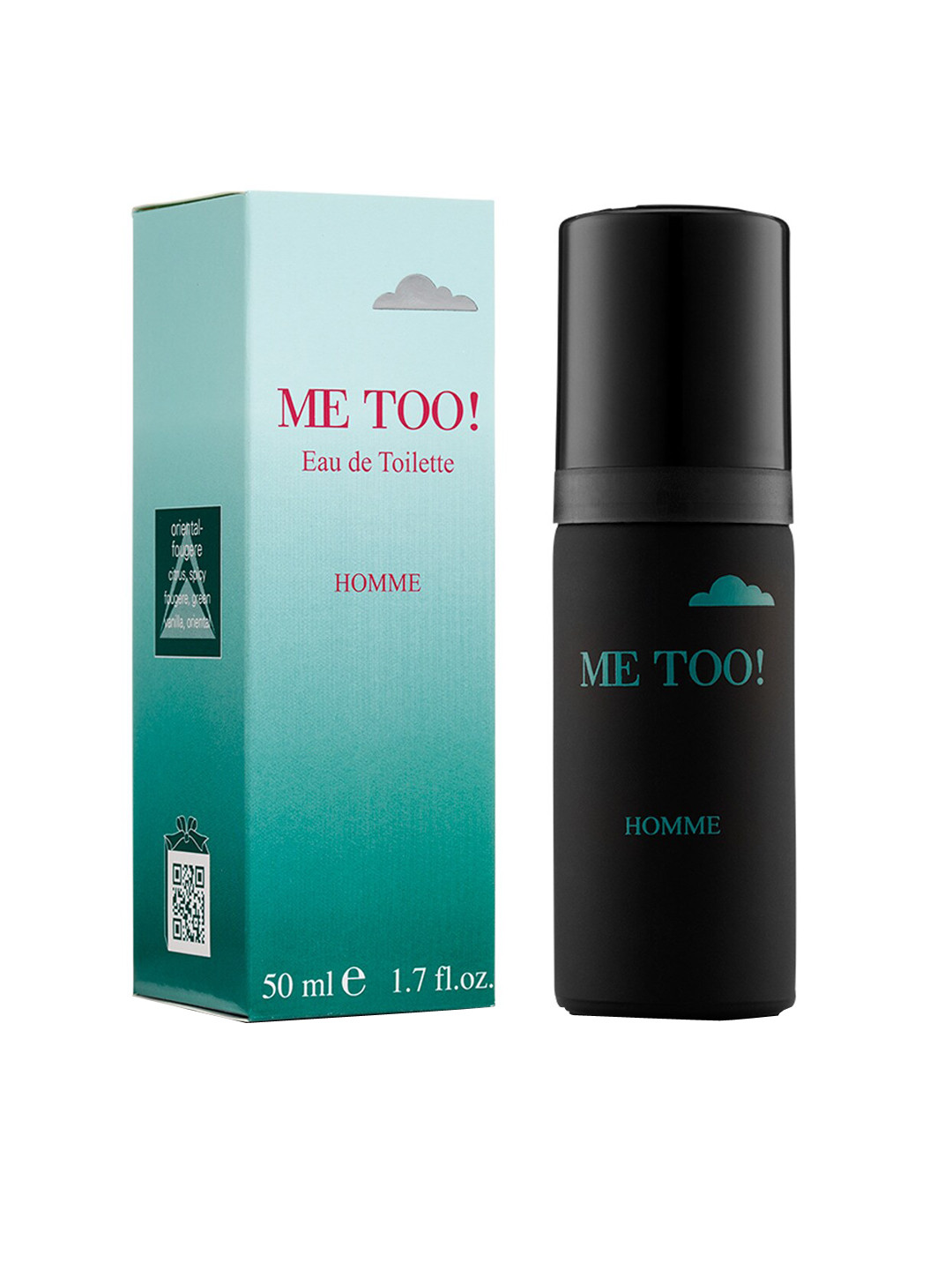 MILTON LLOYD Men Me Too Homme Long Lasting Eau De Toilette - 50 ml