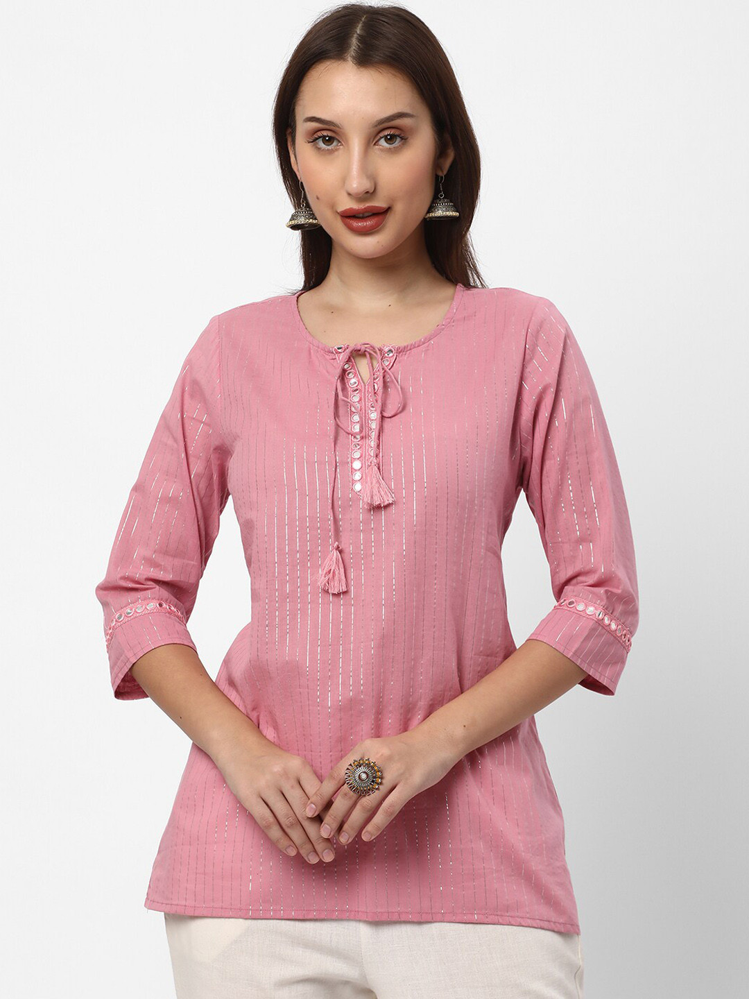 R&B Mirror Work Kurta