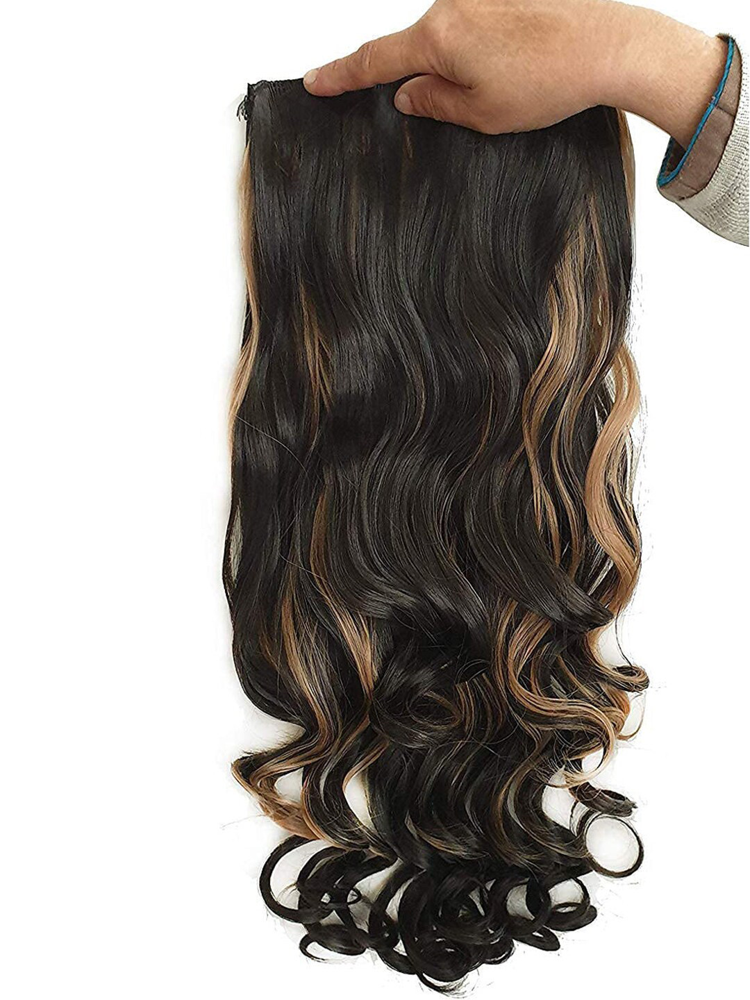 VAGHBHATT Highlight Hair Extension - Brown