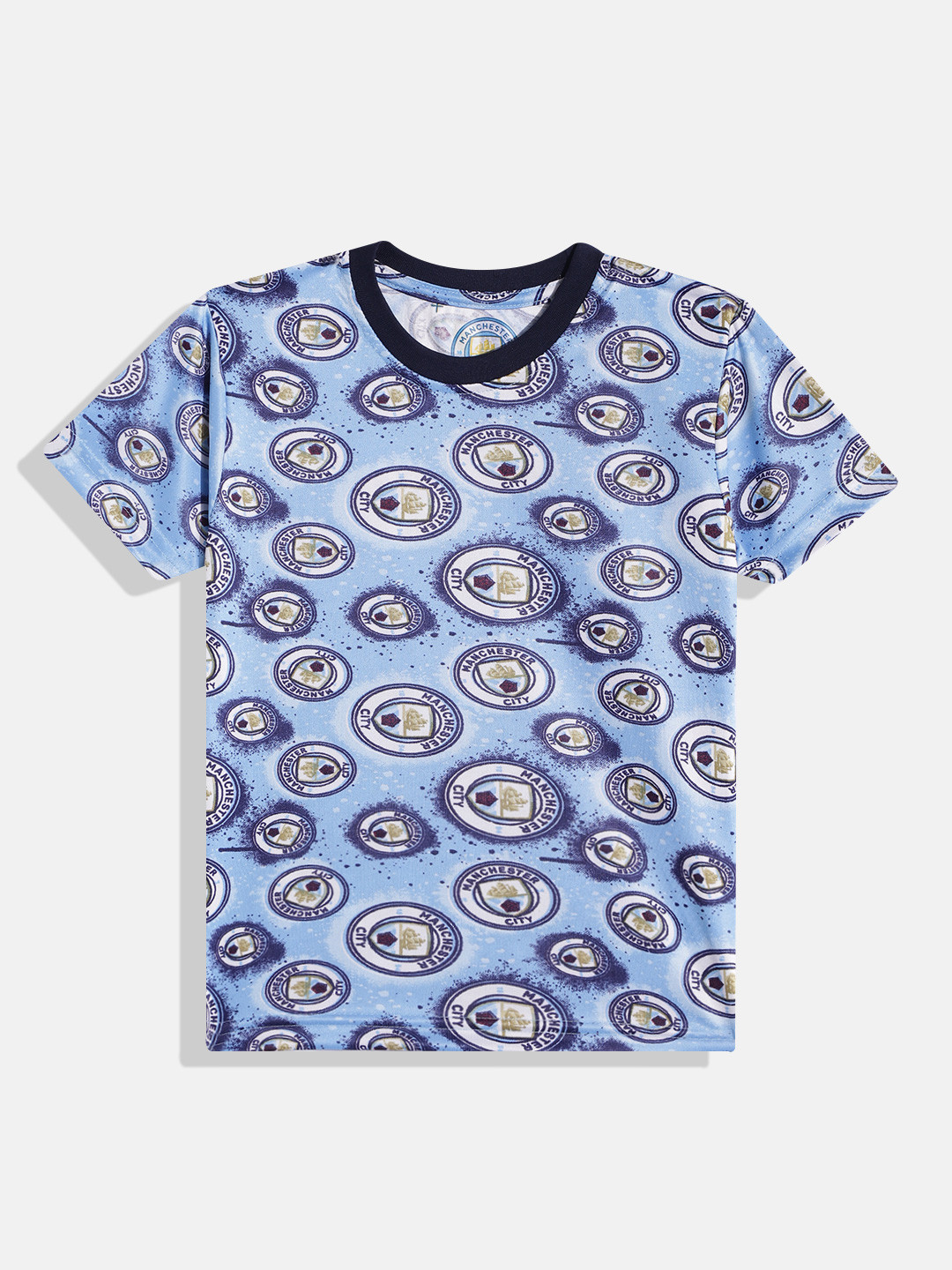 Eteenz Boys Premium Cotton Manchester City Printed T-shirt