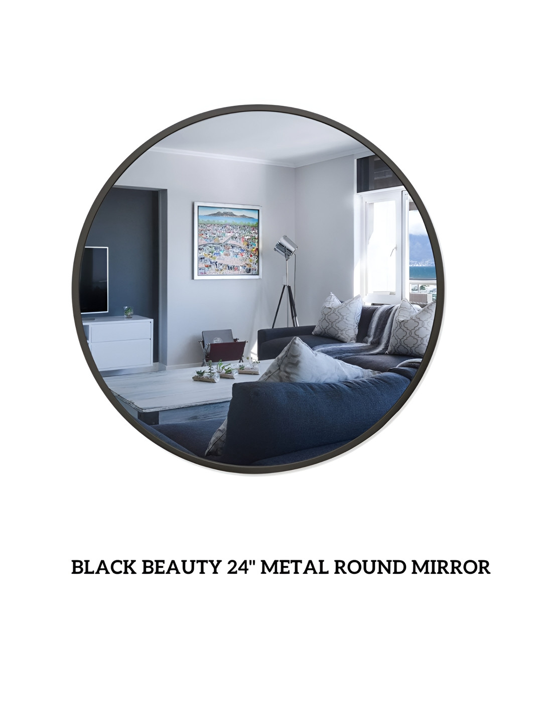 CasaGold Black Beauty Wall Mirror