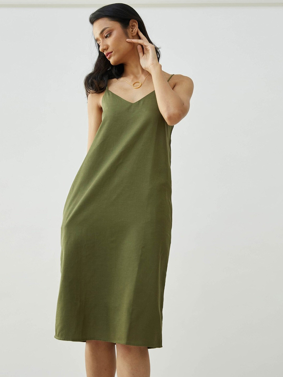 Saltpetre Linen Overlay & Dress