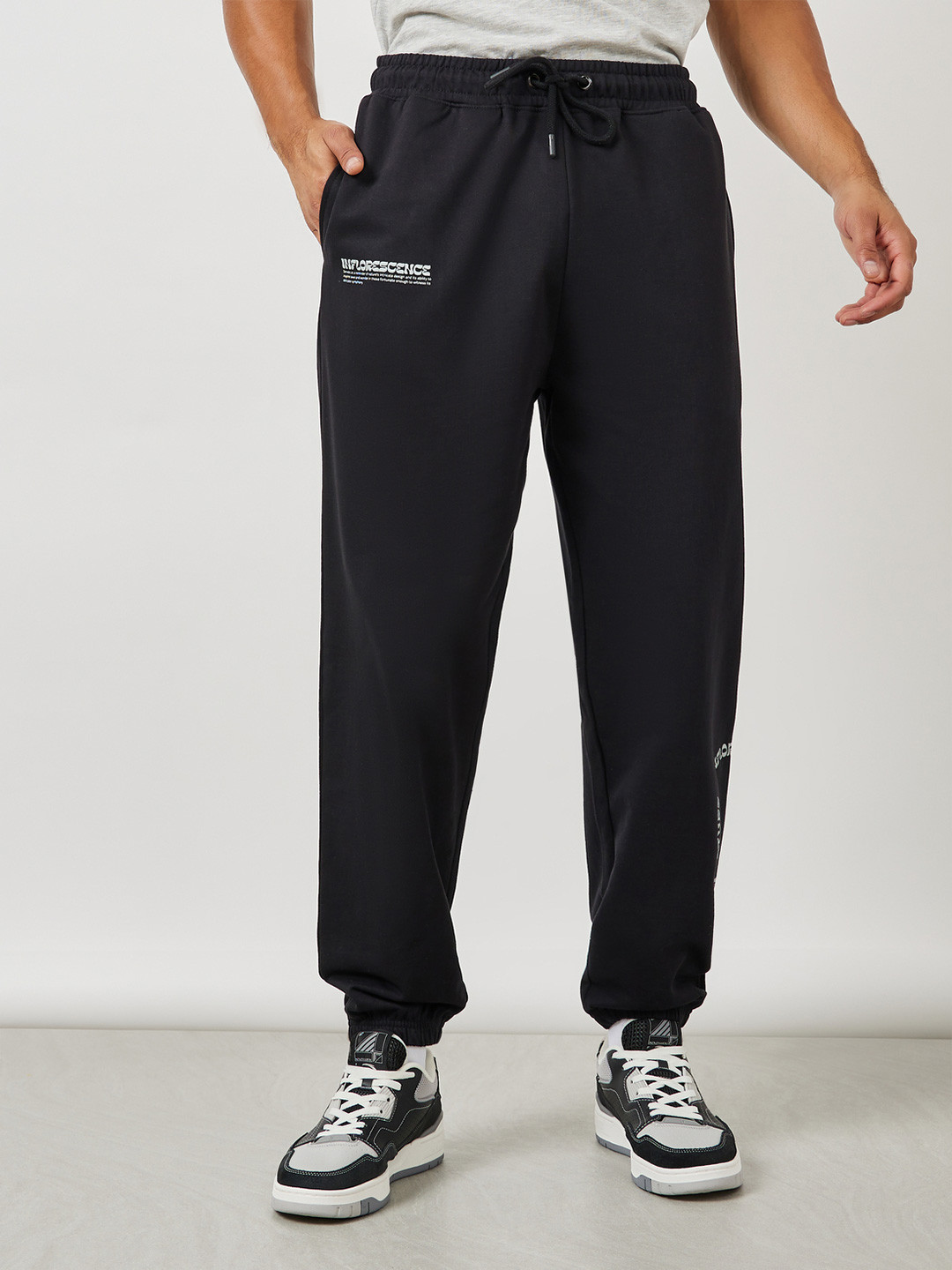 Styli Men Heavy Fleece Oversized Jogger
