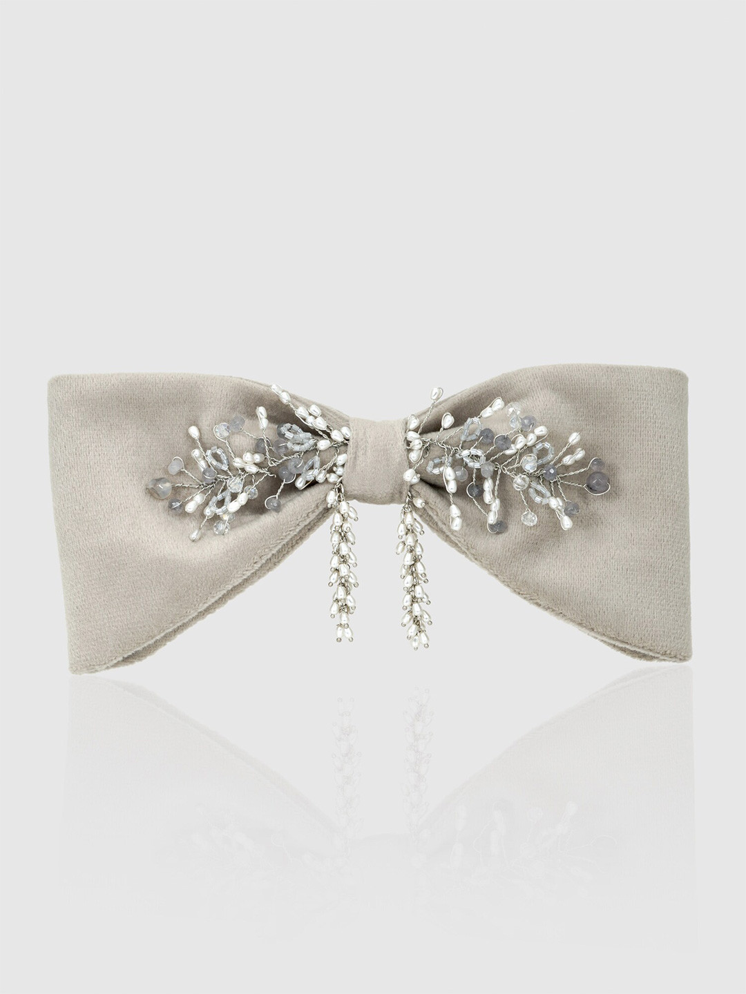 D'oro Women Lace Claw Clip