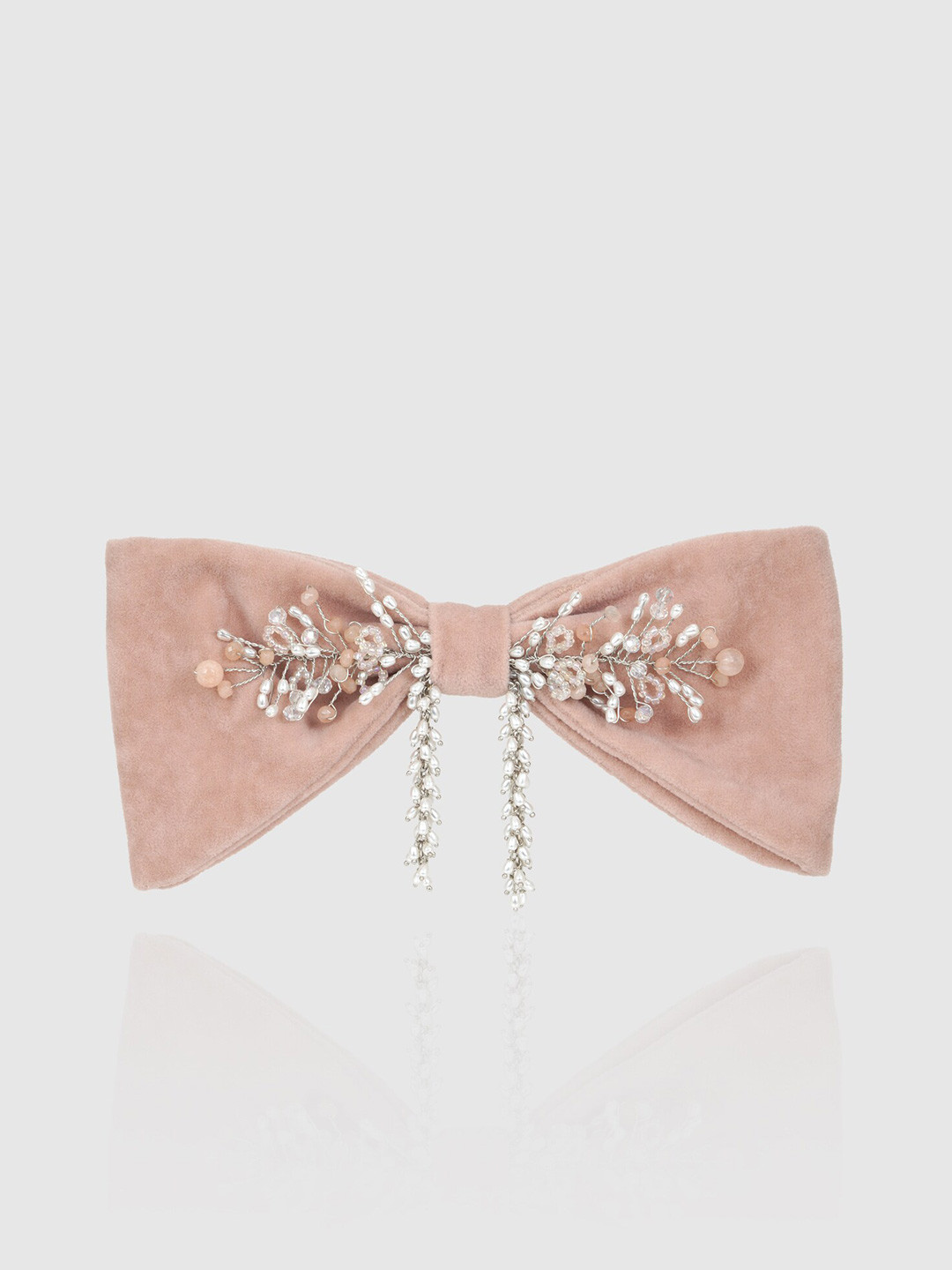 D'oro Women Lace Claw Clip