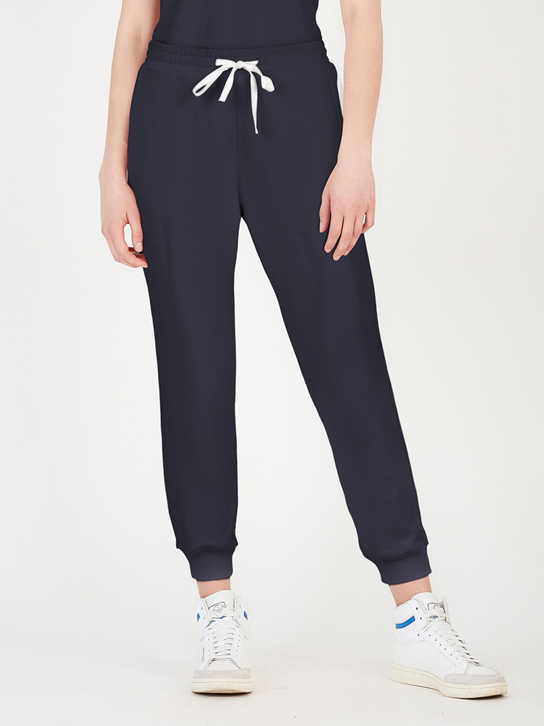 Saltpetre Women Relaxed Ribbed Organic Cotton Joggers
