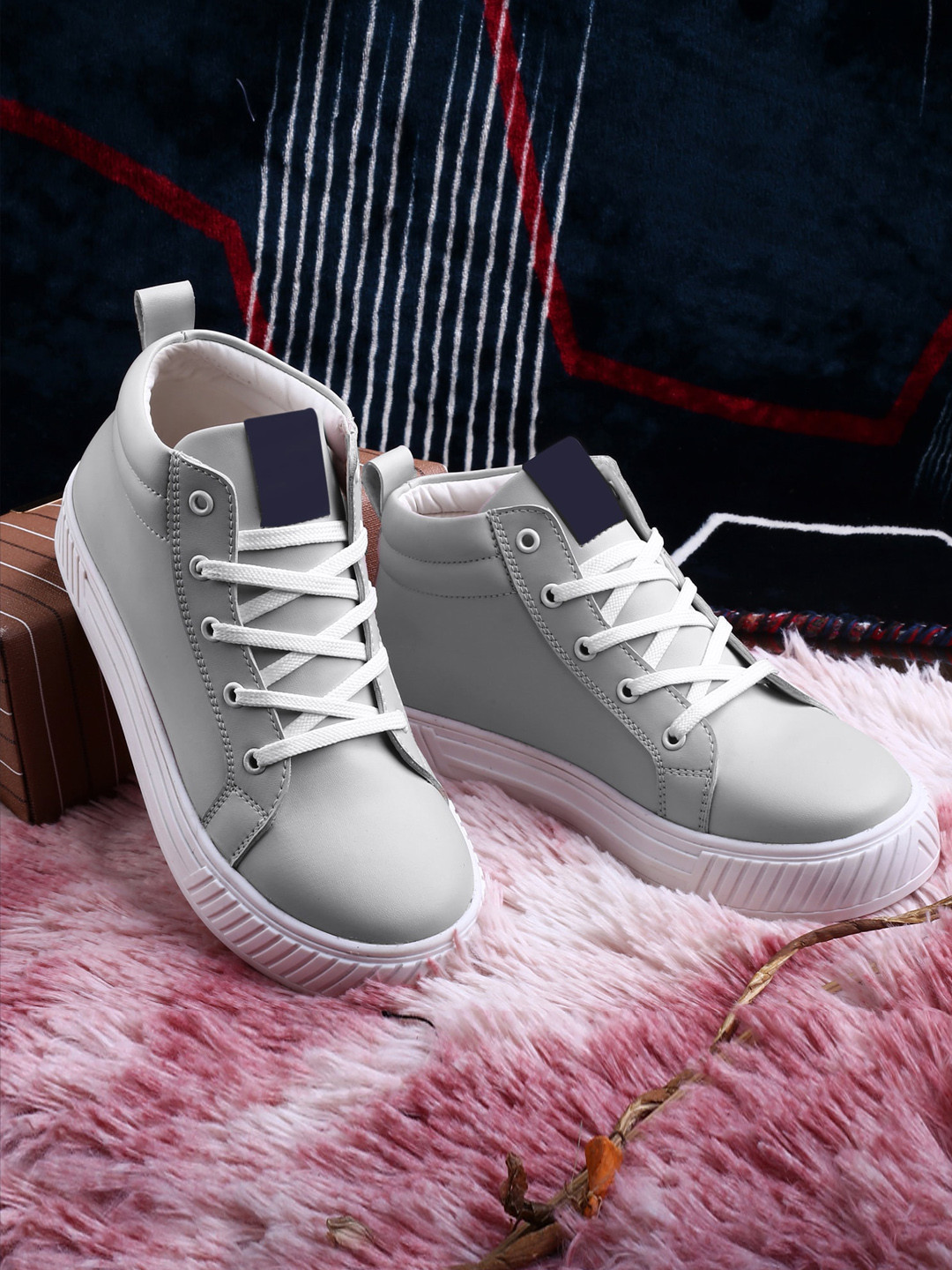 The Roadster Lifestyle Co. Women Grey Lace Up Sneaker