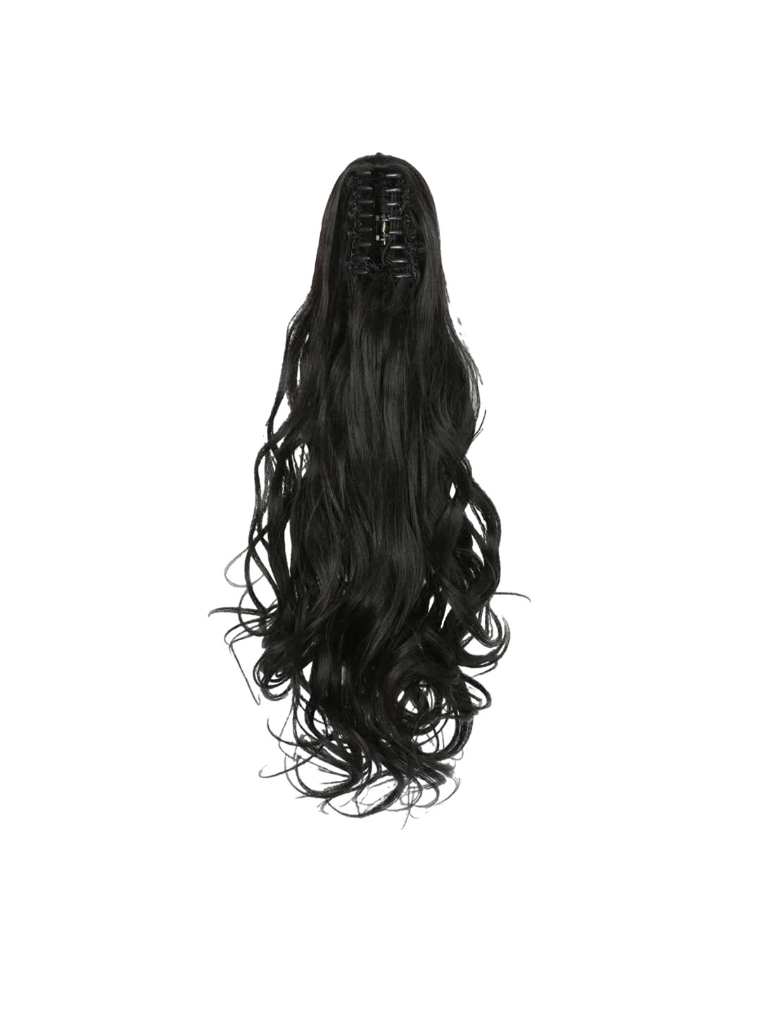 FIMBUL Claw Clip Ponytail Hair Extension - Black