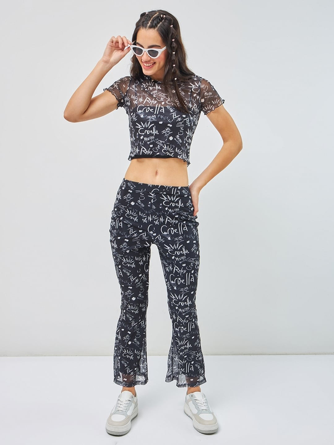 Bewakoof Air 1.0 Women All Over Printed Co-Ordinates