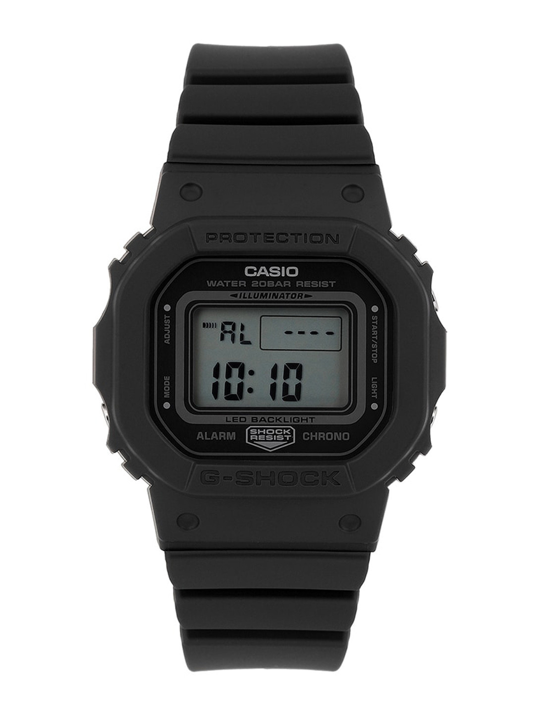 CASIO Women G-Shock GMD-S5600BA-1DR Black Digital Dial Black Resin Strap Watch G1468