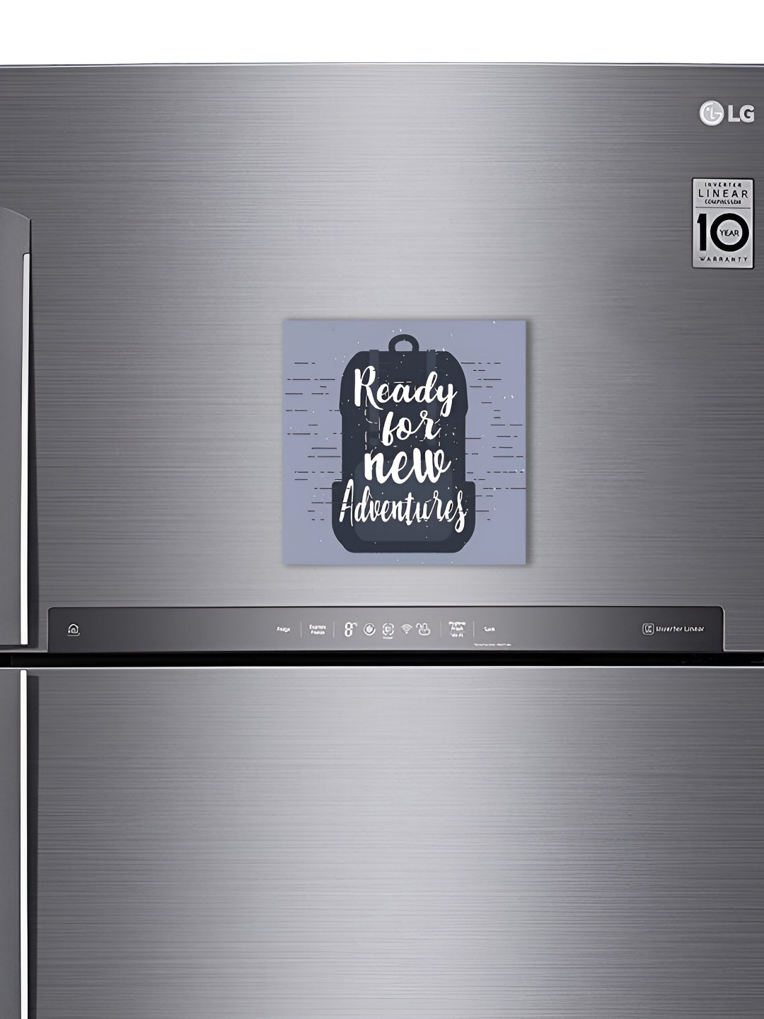 ARTBUG Blue & White Printed Decorative Magnet