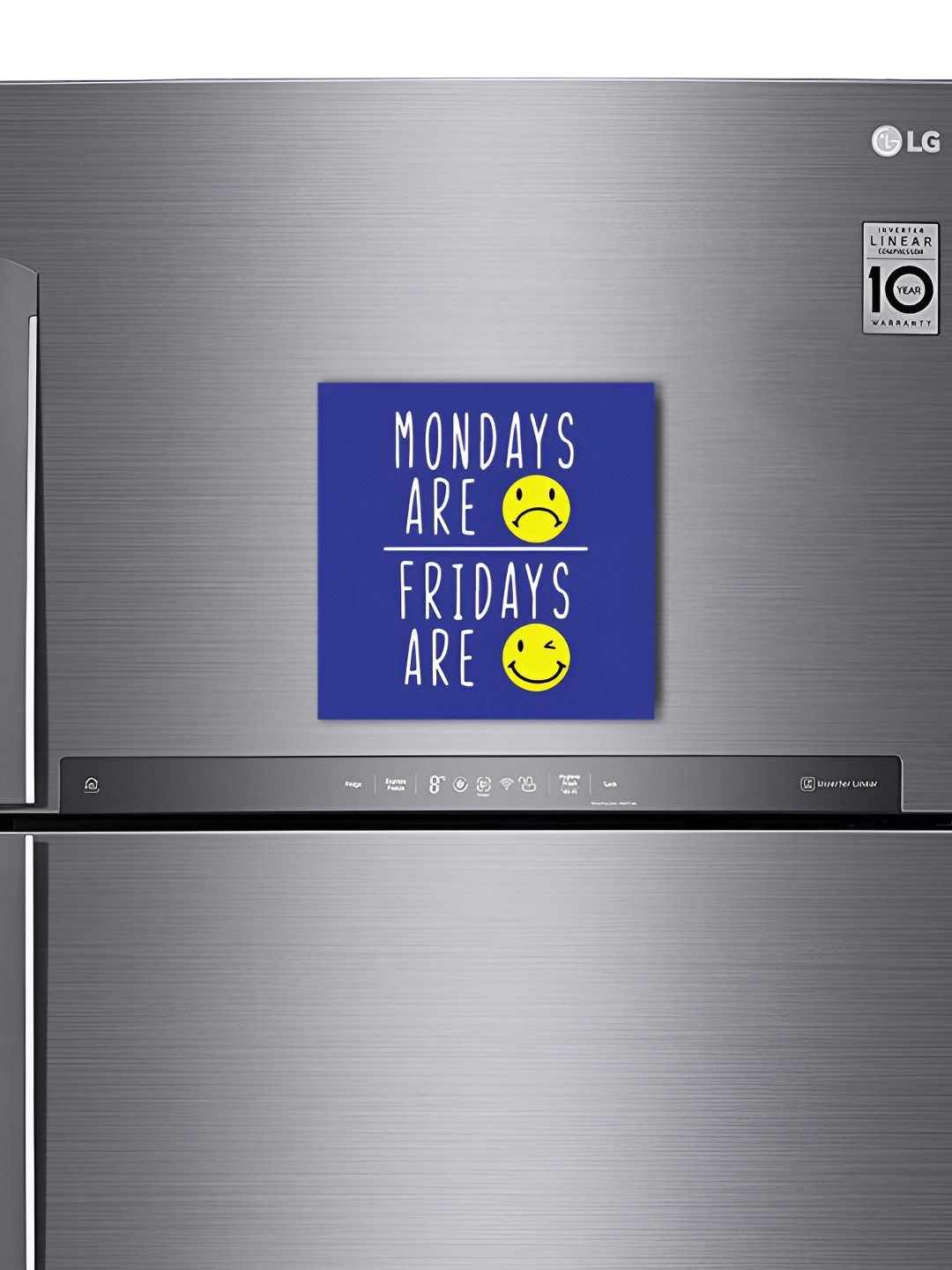 ARTBUG Blue & White Decorative Fridge Magnet