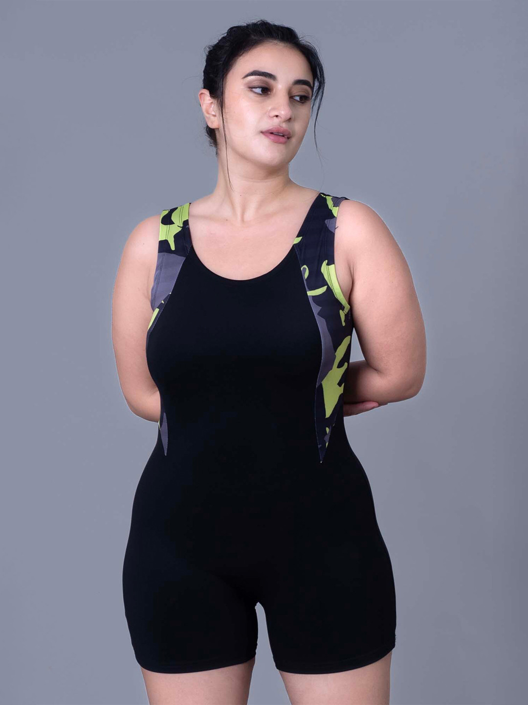 Keepfit Round Neck Sleeveless Legsuit