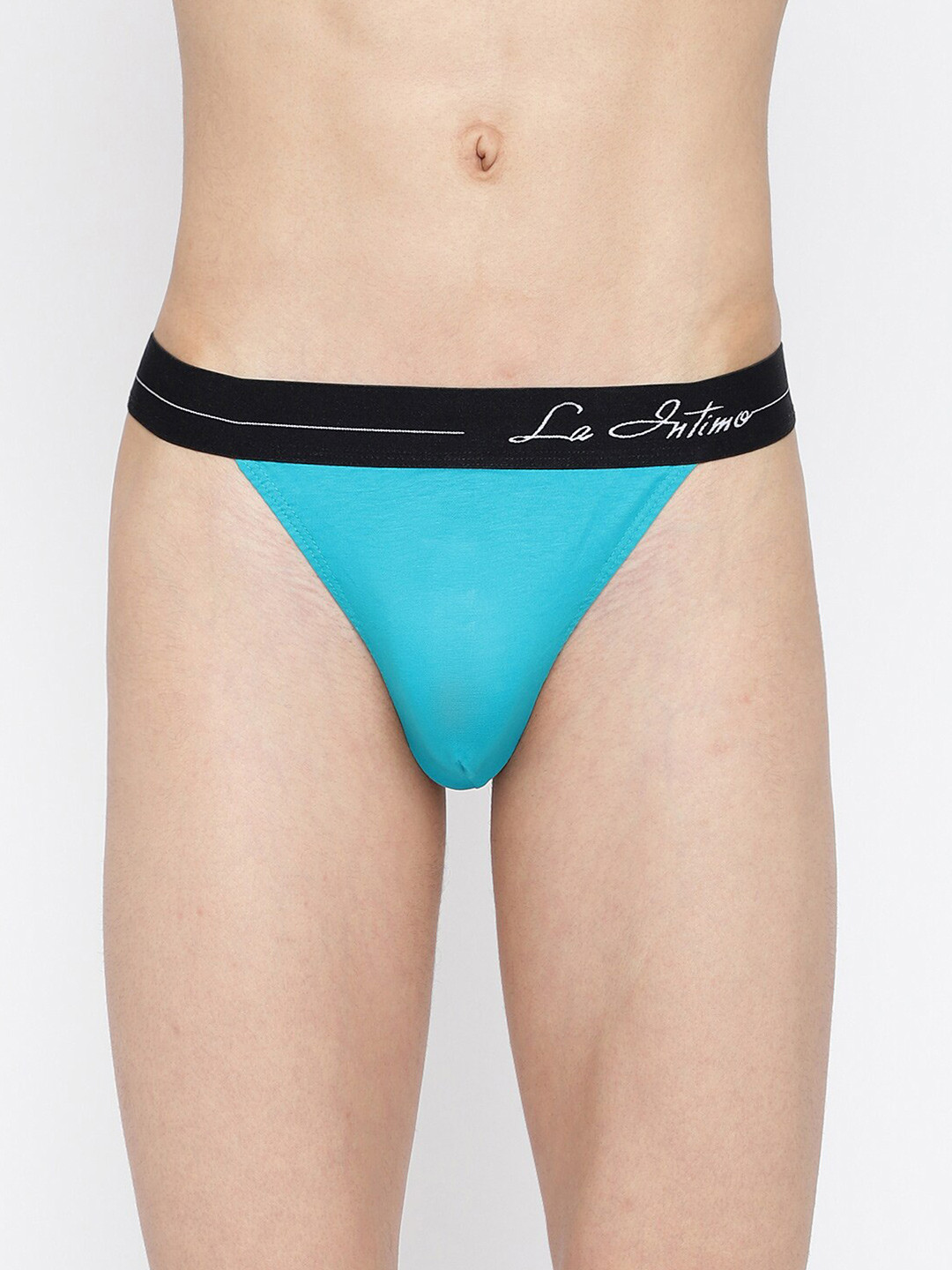 La Intimo Brand Logo Details Anti Microbial Basic Briefs LITH01TL0