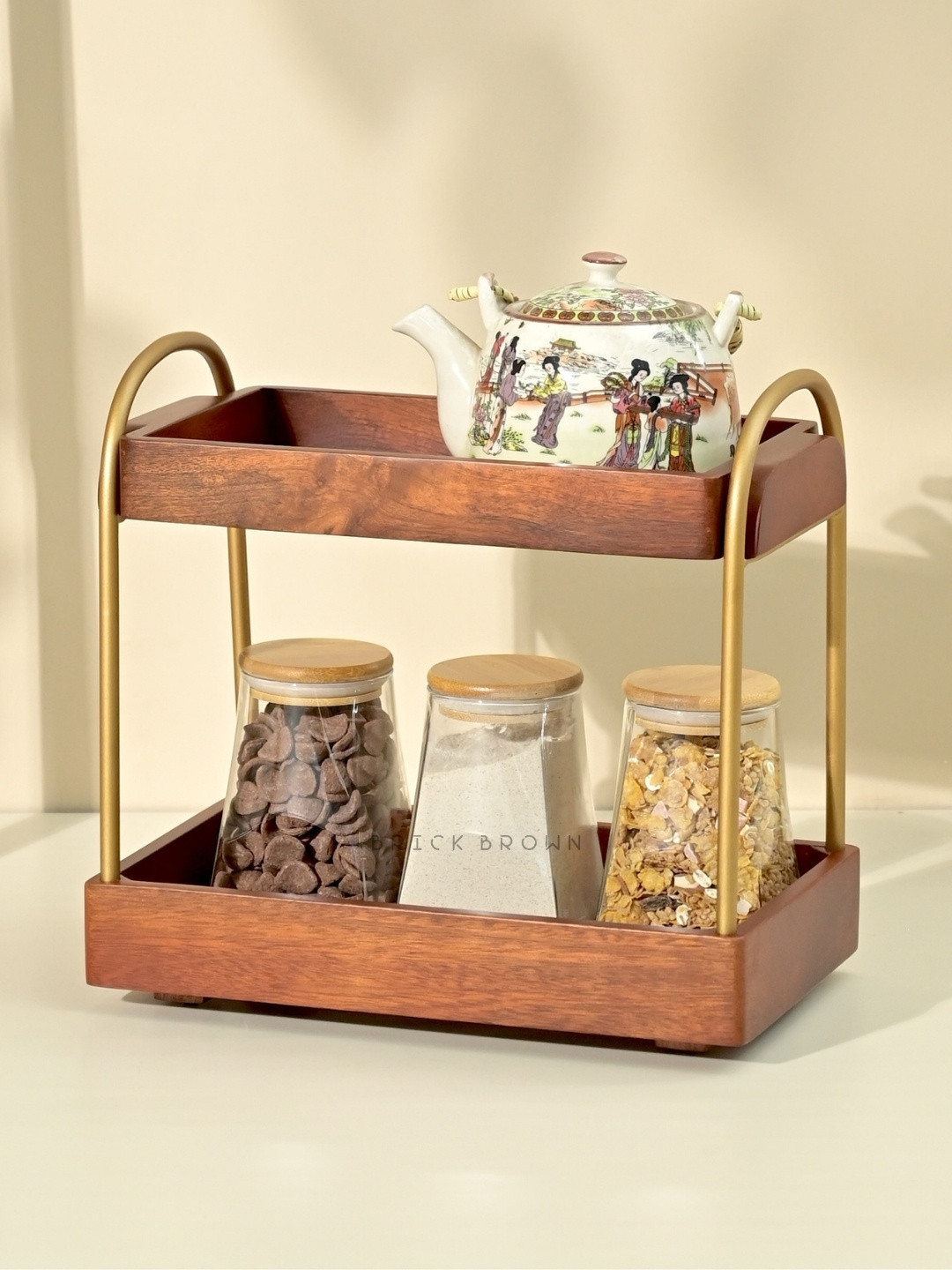 BRICK BROWN Brown Regular Multi-Utility Organisers