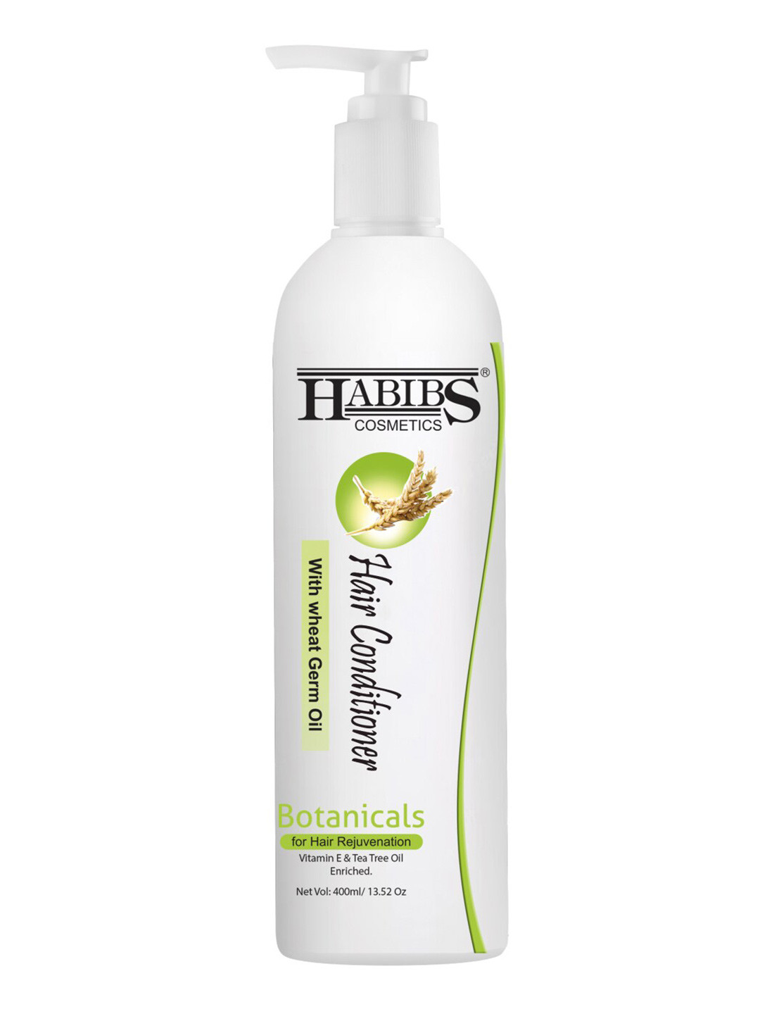 HABIBS Botanicals Hair Conditioner with Wheat Germ Oil - 400 ml