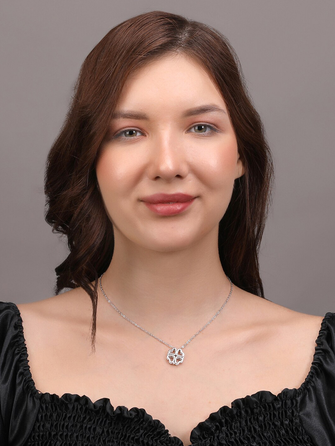 Silver Chest 925 Silver Set of 2 Necklaces