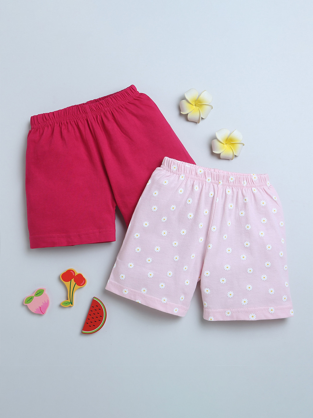BUMZEE Girls Pack Of 2 Shorts