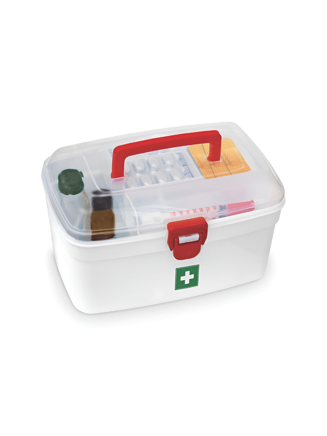 Milton 1 Piece White Medical Box