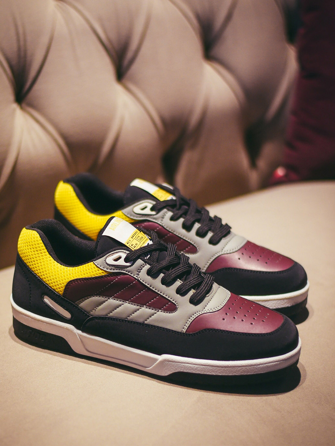 Doc Martin Men Colourblocked Antibacterial Sneakers