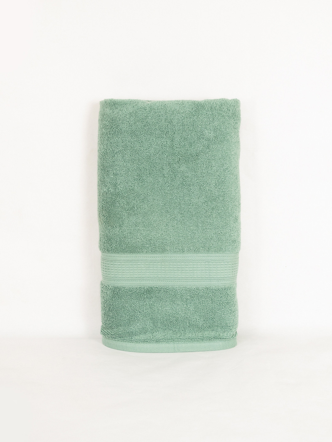 Aura TRIO Green Cotton Bath Towels 550 GSM