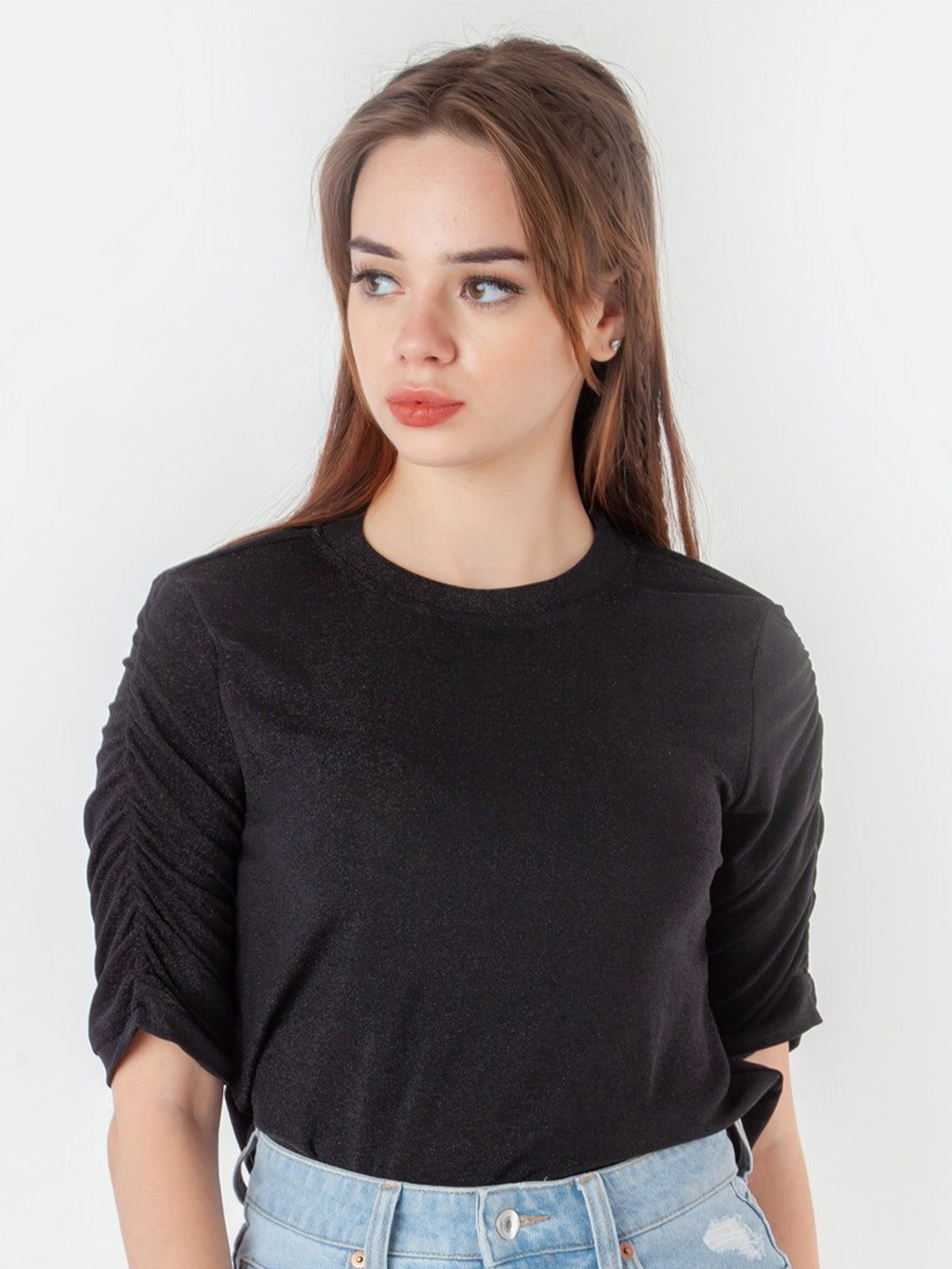 Zink London Round Neck  Top