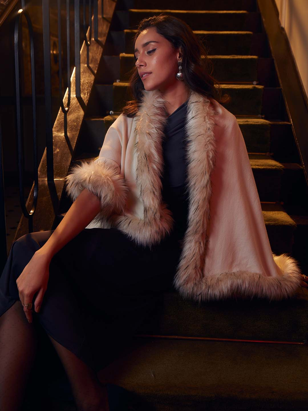 Rhe-Ana Woollen Open Front Jacket