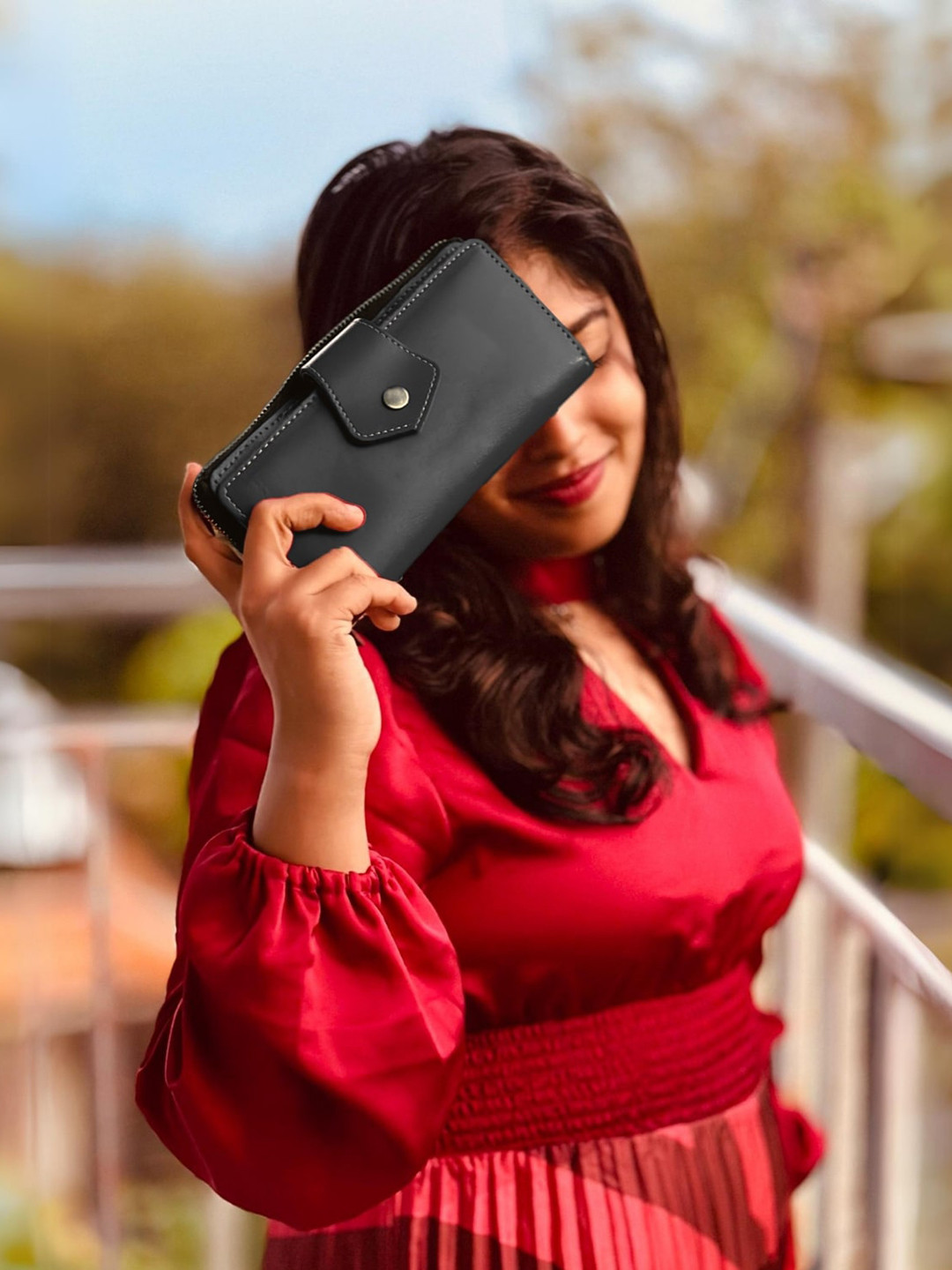 Vorak Ahimsa Women Zip Around Wallet