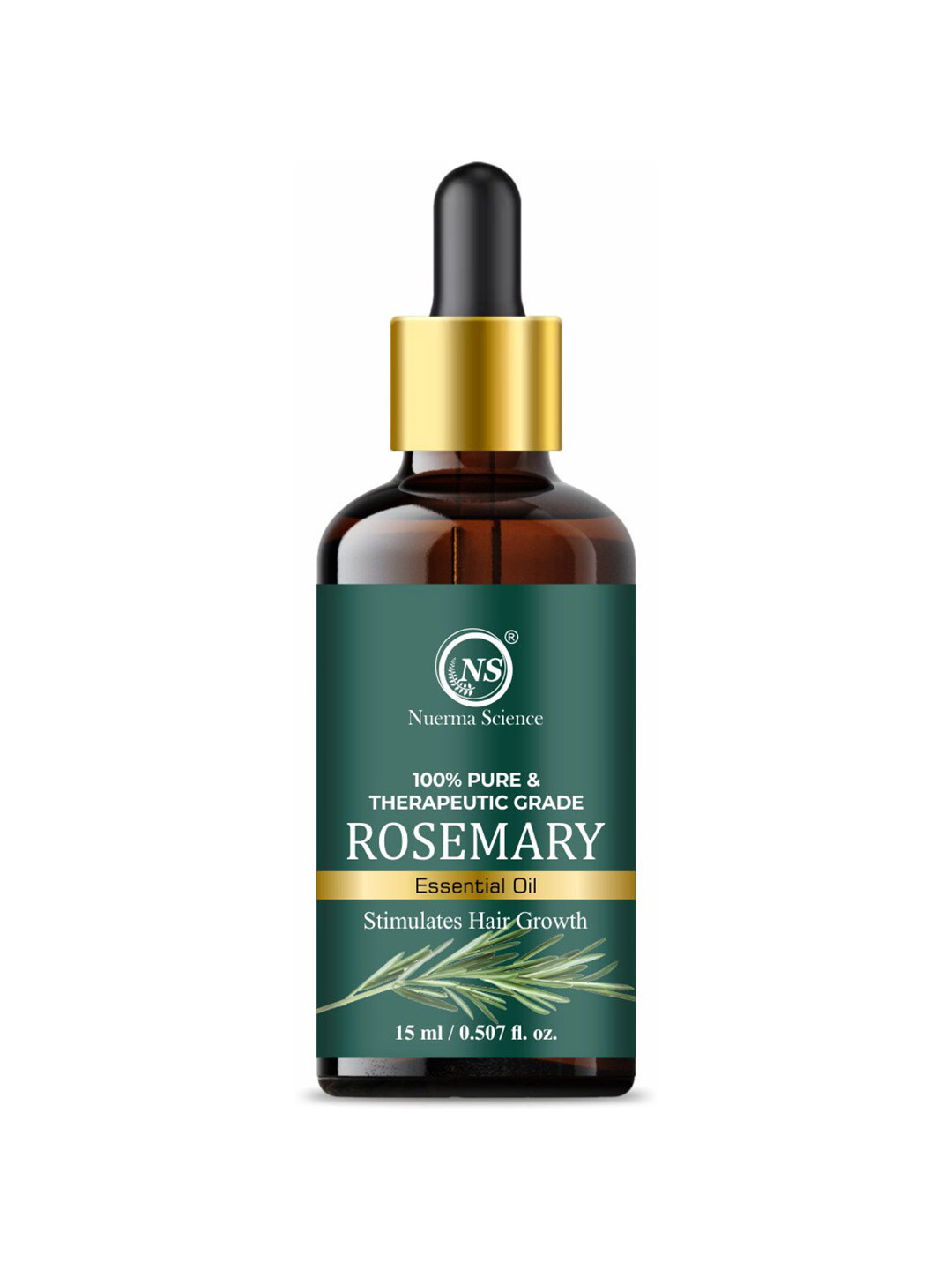 Nuerma Science Rosemary Essential Oil For Hair Growth - 15ml