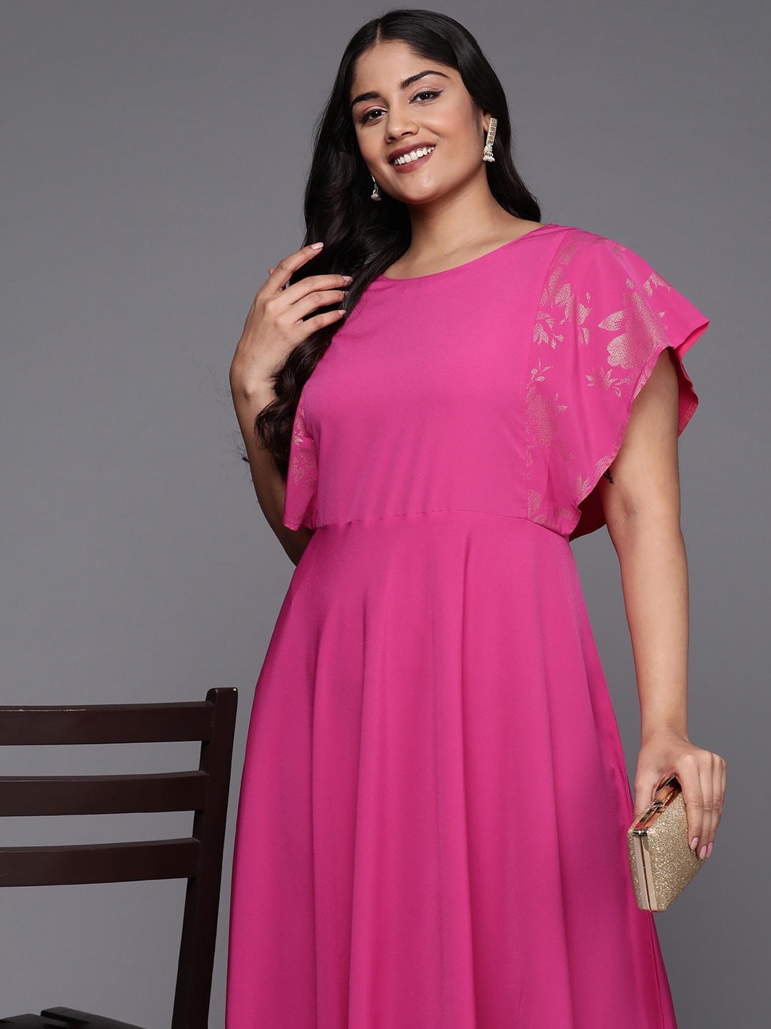 Ethnic dresses for hot sale plus size