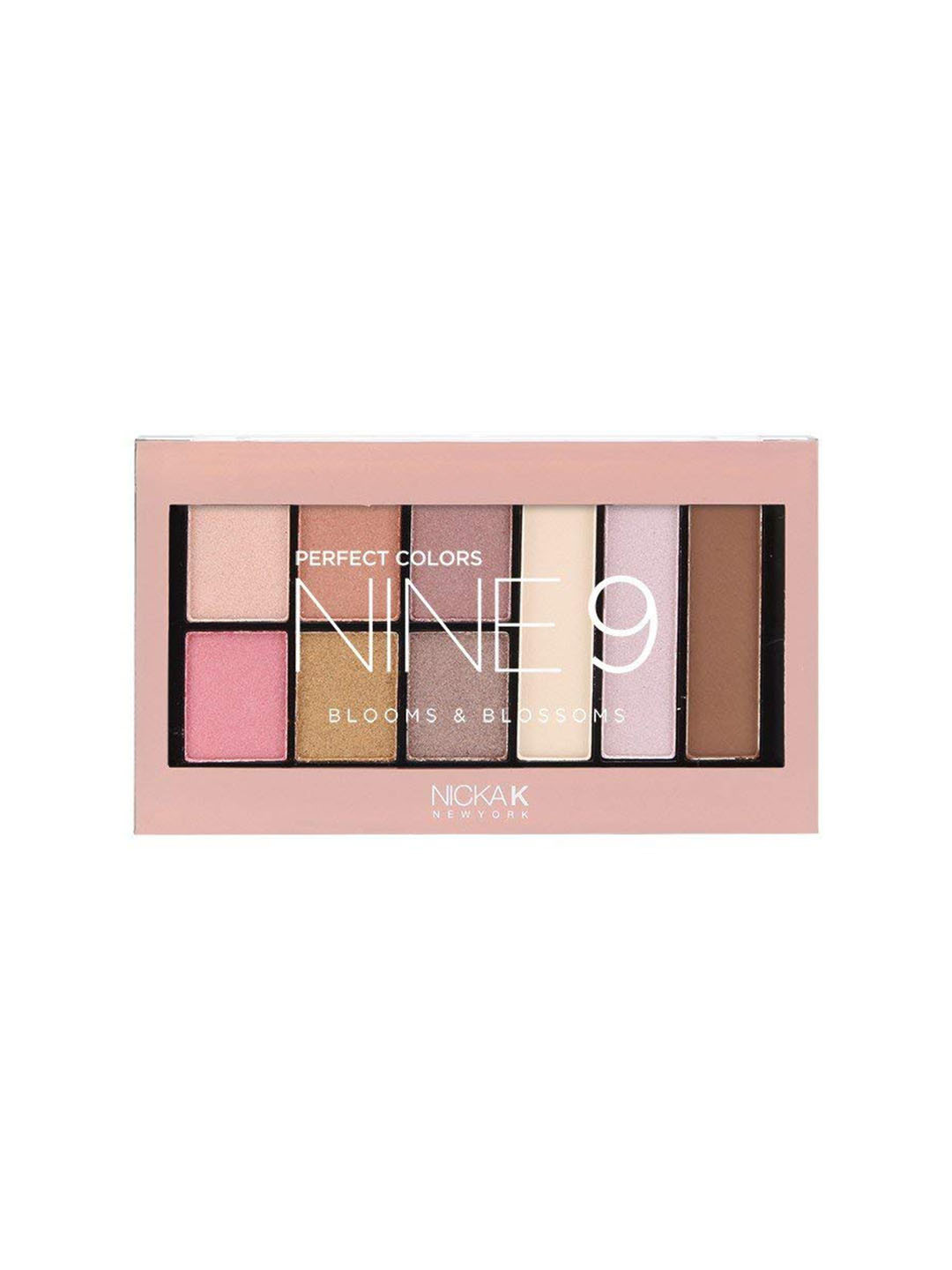 Nicka K Perfect Nine Colors Eyeshadow Palette - Blooms & Blossoms