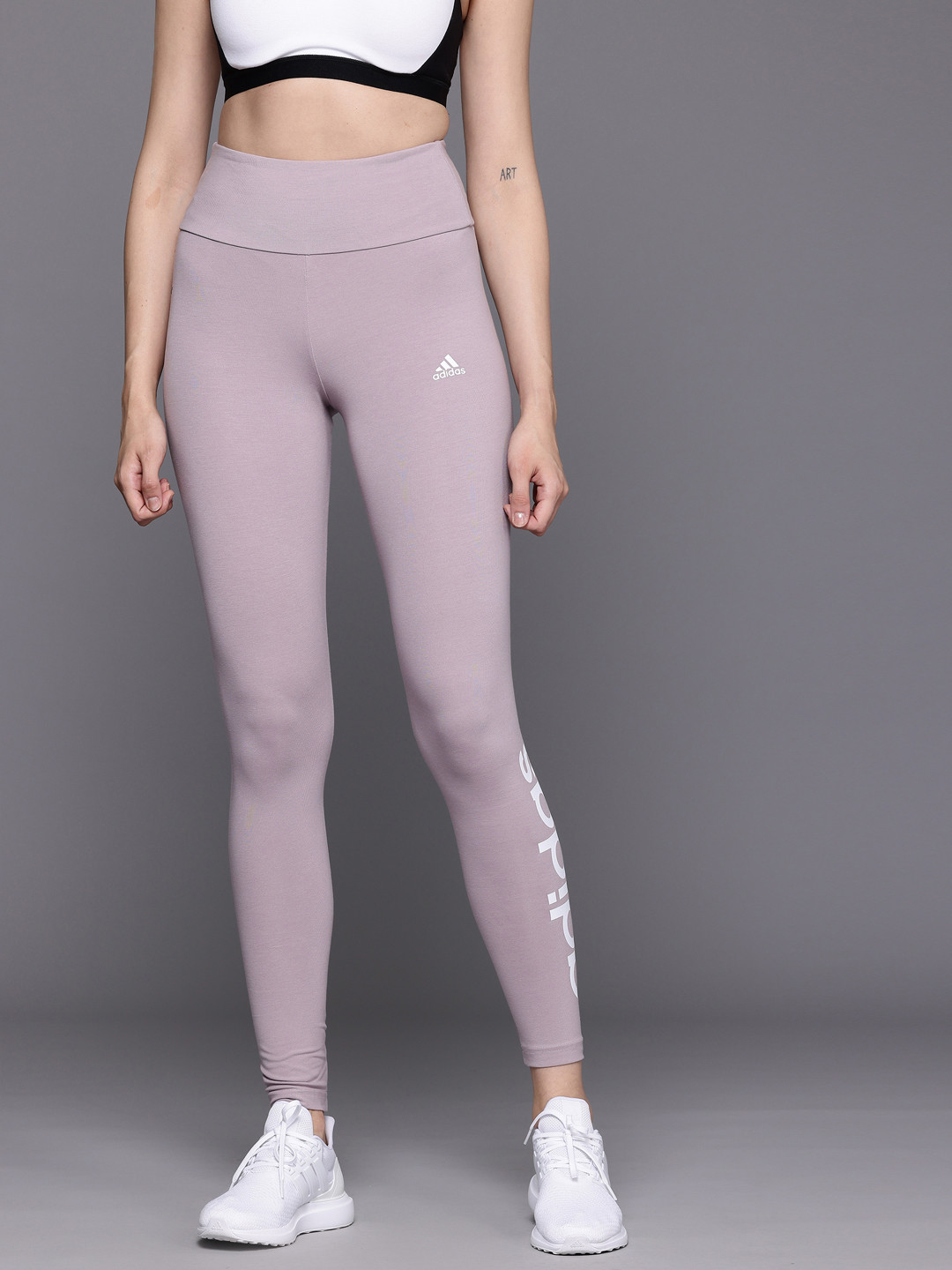 ADIDAS Women Essentials High-Waist Logo Tights