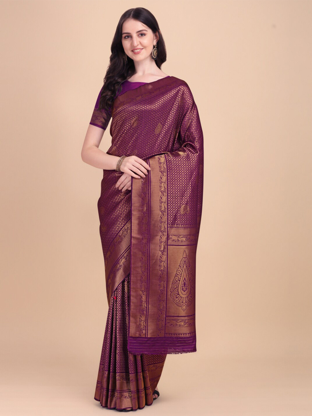 NK Textiles Kanjeevaram Saree