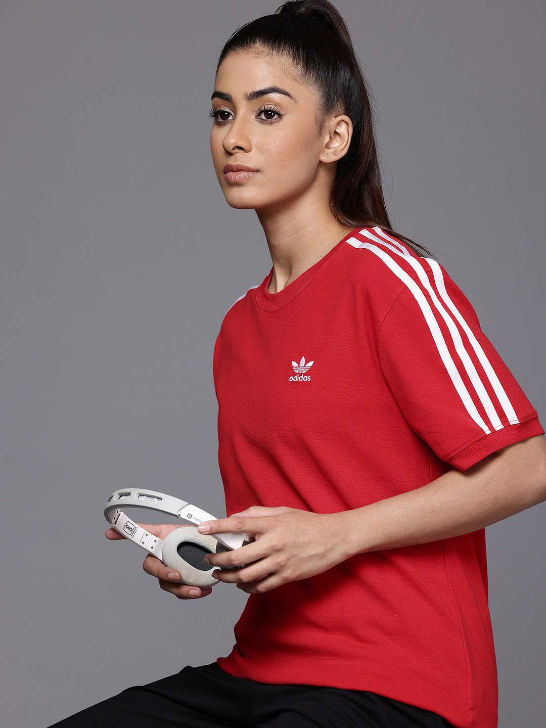 Myntra Adidas T Shirt Boyfriend Long Sleeve Adidas Tshirt Top