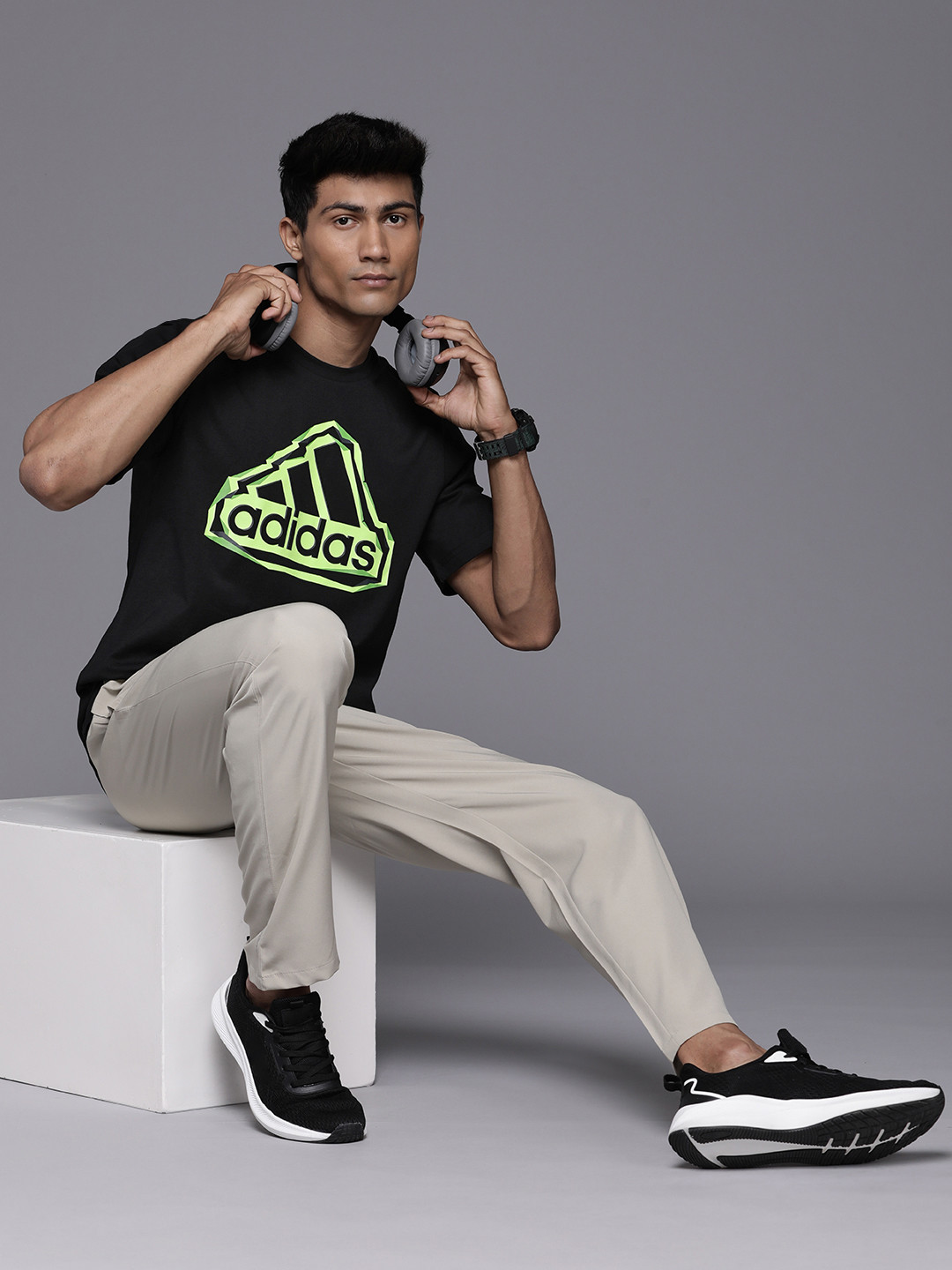 ADIDAS FLD BOS Logo Pure Cotton T-shirt