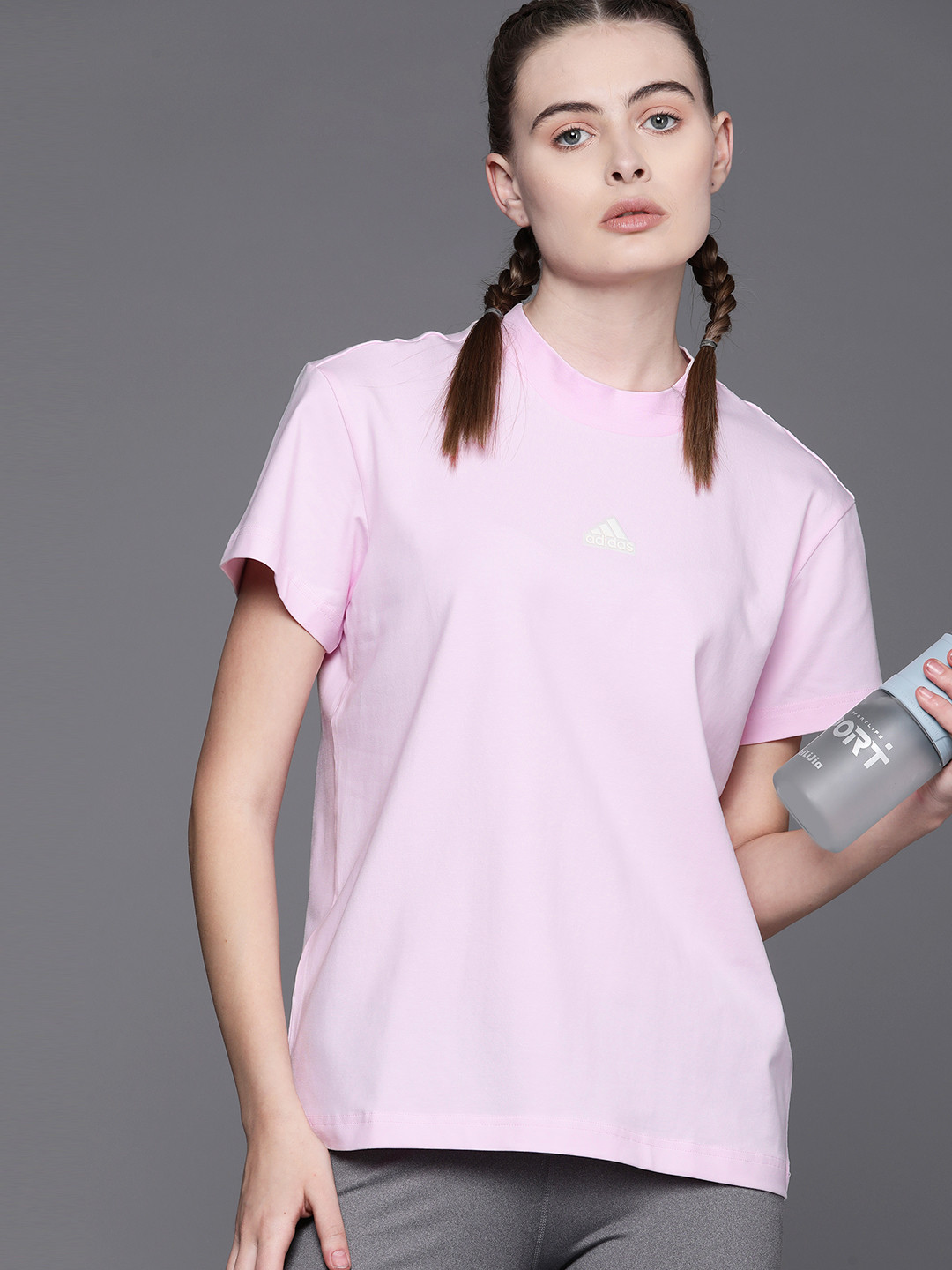 ADIDAS BLUV Drop-Shoulder Sleeves T-shirt