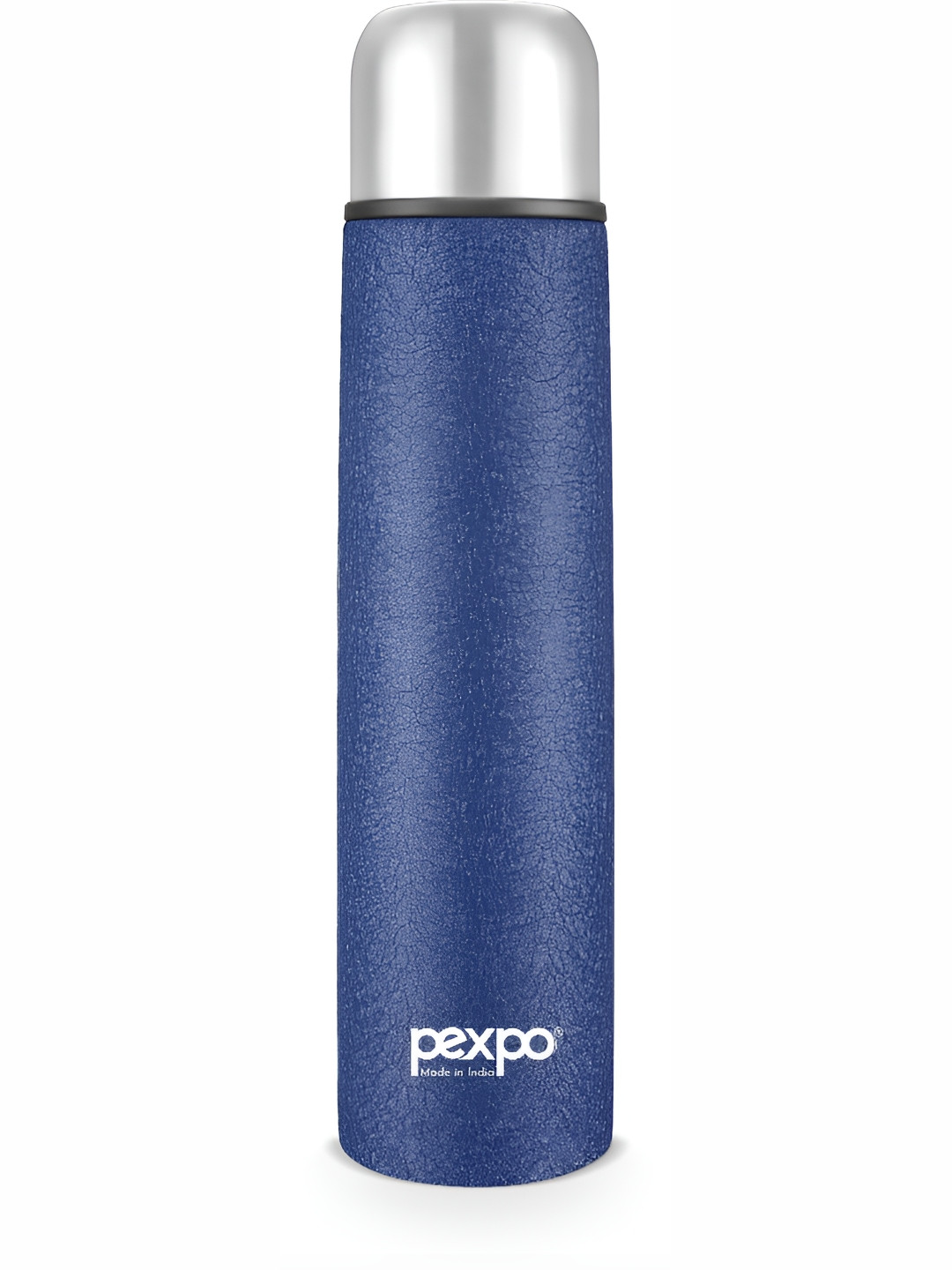 Pexpo FLIPPRO Blue Double wall Thermosteel Hot & Cold Insulated Water Bottle 730ml